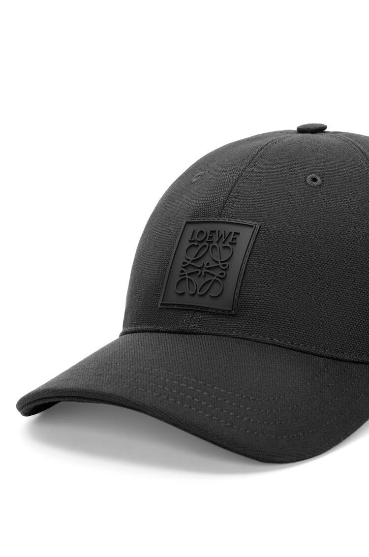 Loewe Anagram Patch Baseball Cap In Black