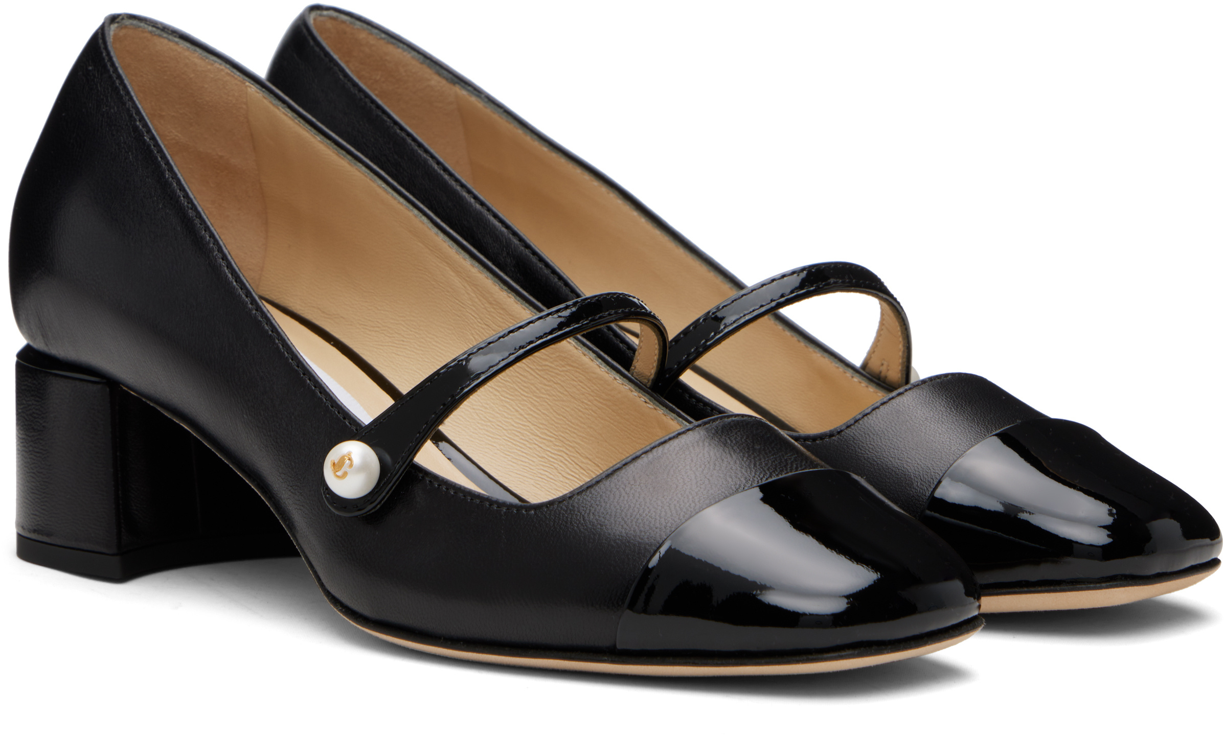 Jimmy Choo Women Elisa Patent Leather Pumps In Black