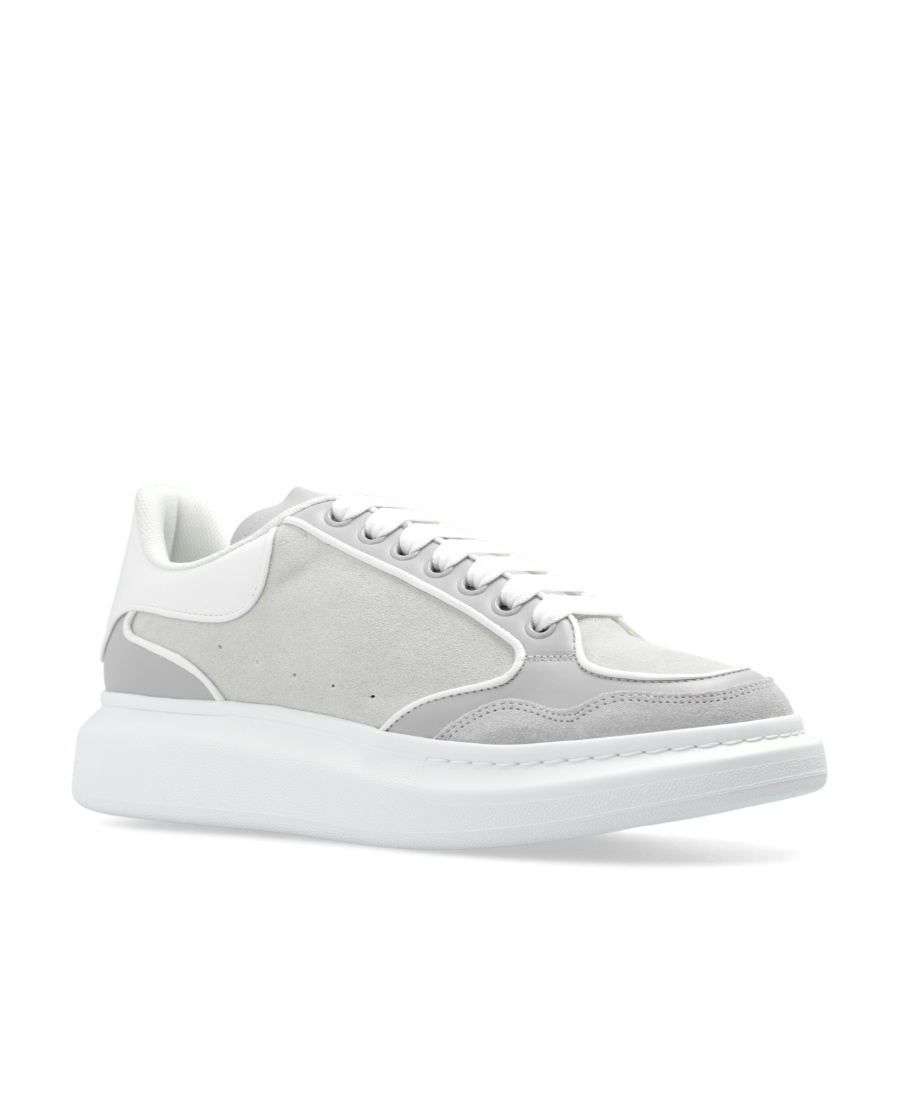 Alexander Mcqueen Oversized Panelled Sneakers In White