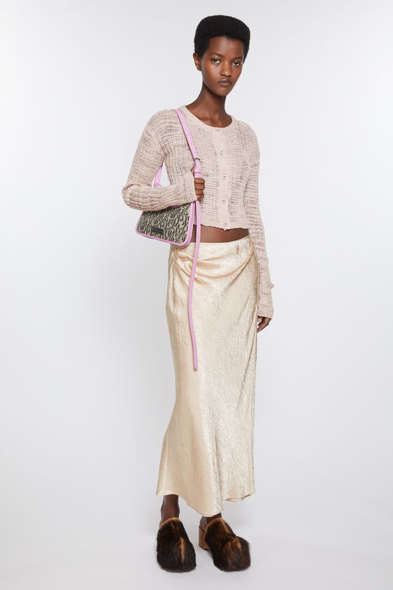 Acne Studios Logo Shoulder Bag In Multicolor