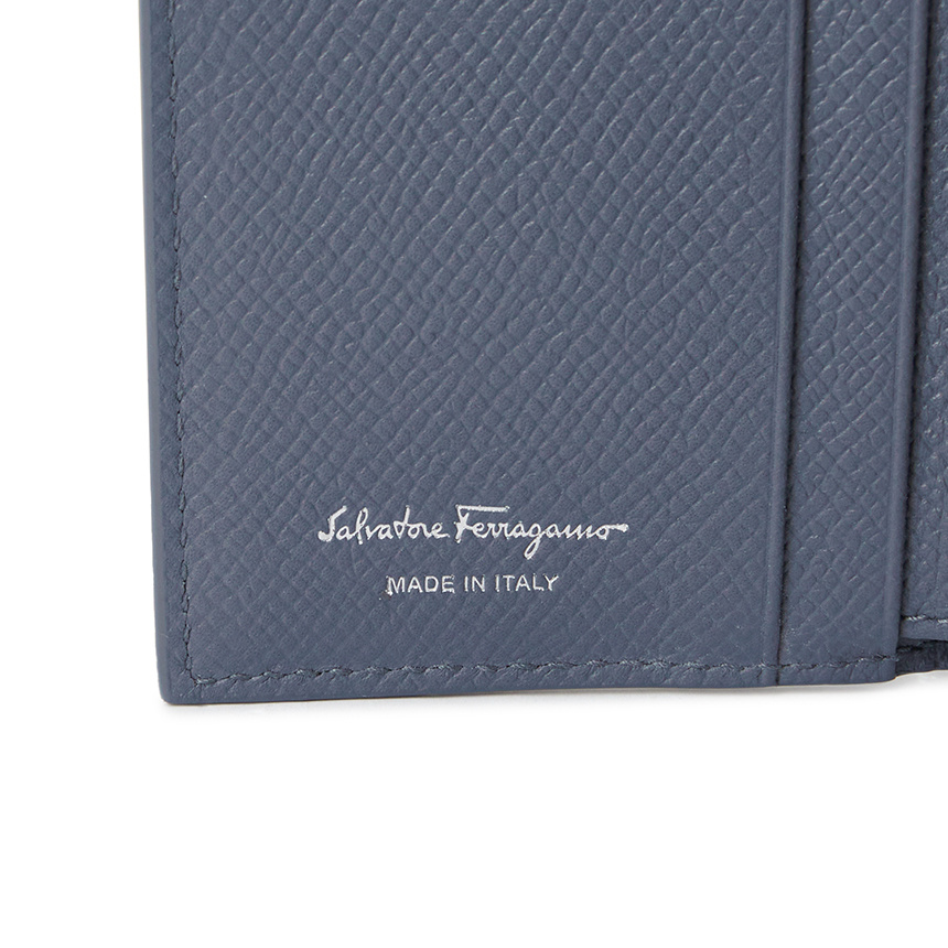 Ferragamo Trifold Wallet In Gray