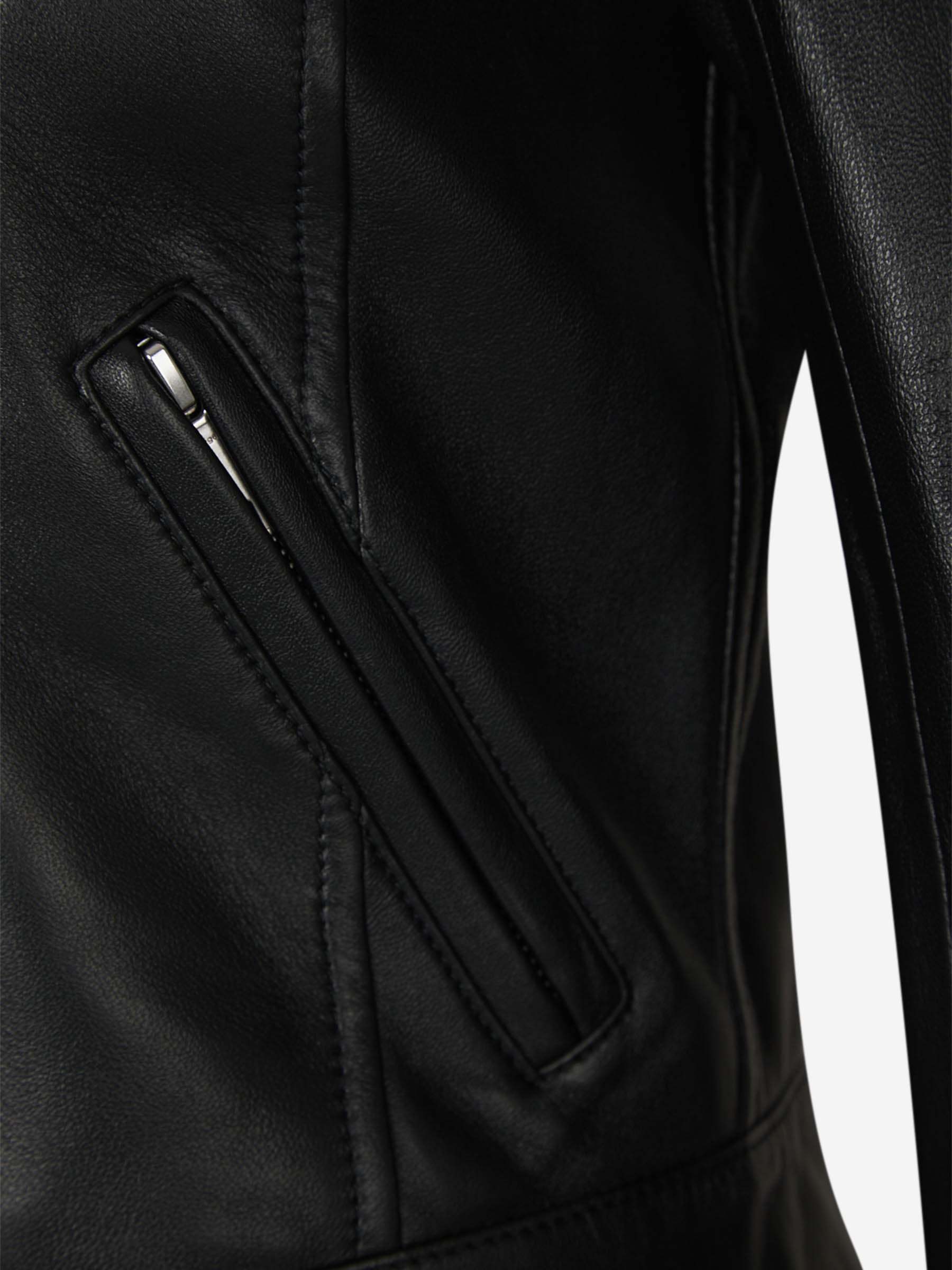 Shop Courrèges Iconic Zip-up Jacket In Black