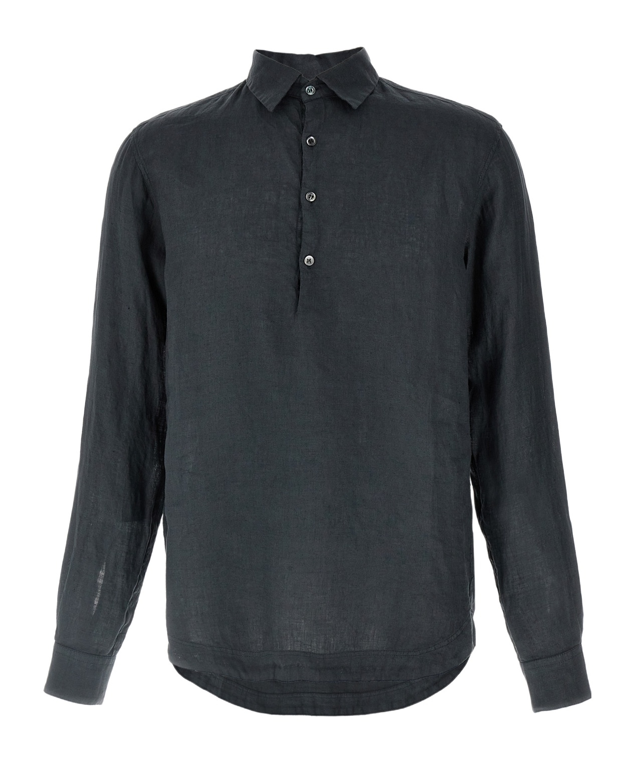 Shop Barena Venezia Barena Classic Pavan Button-up Shirt In Black