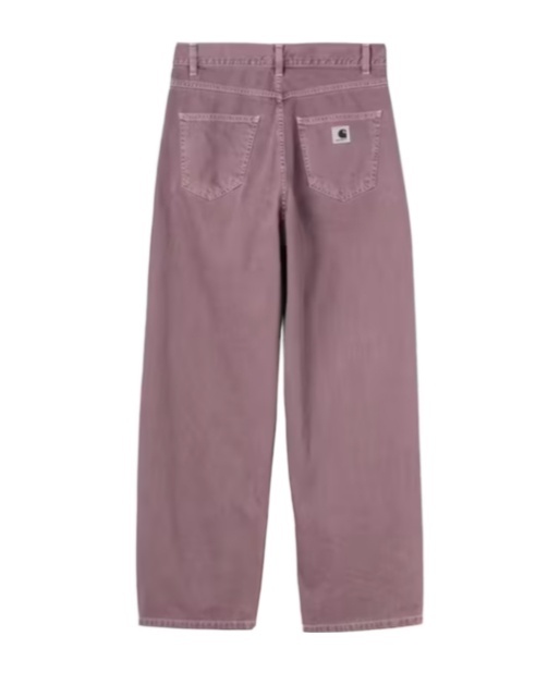 Carhartt Wip Brandon Logo-patch Jeans In Pink
