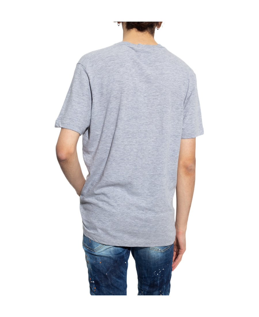 Dsquared2 Logo-print Short-sleeve T-shirt In Gray