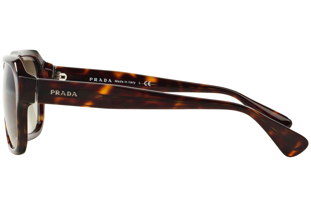 Prada Logo Sunglasses In Brown