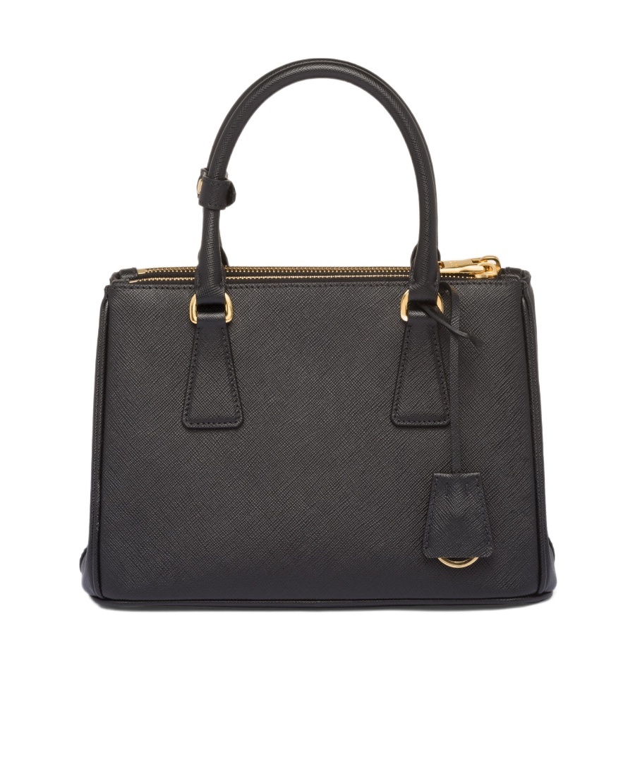 Prada Galleria Tote Bag In Black