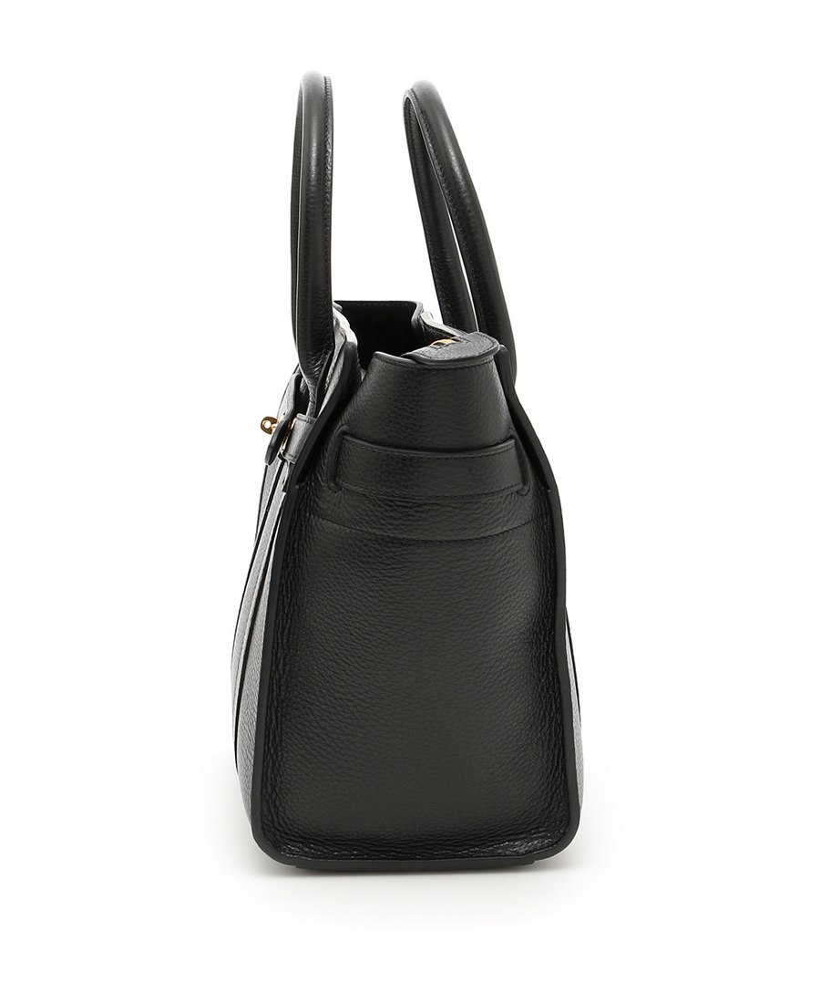 Mulberry Bayswater Zipped Small Tote Bag In Black