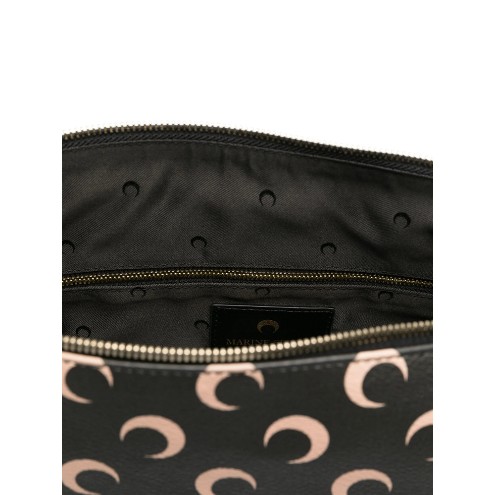 MARINE SERRE PATTERNED SHOULDER BAG