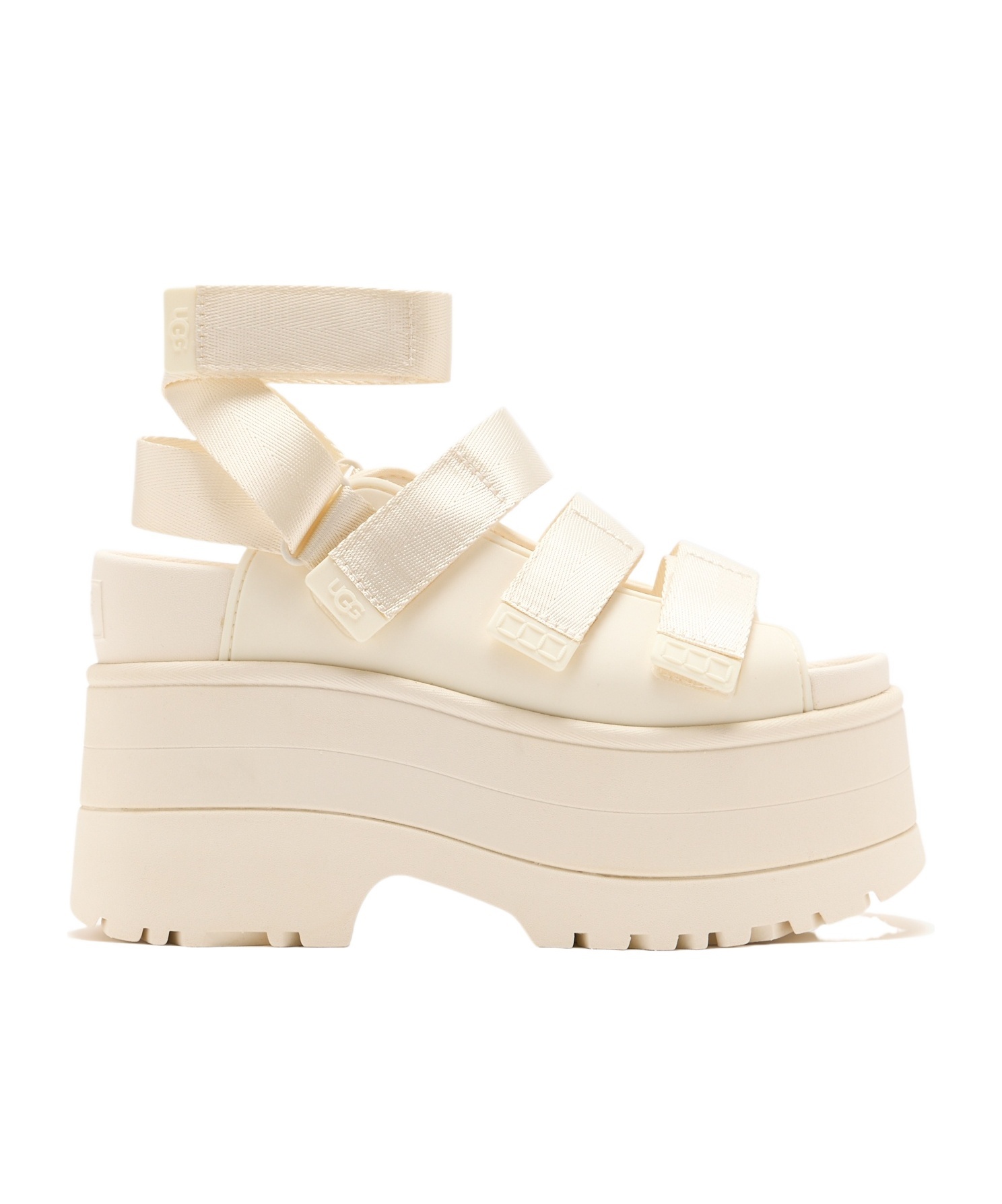 Ugg Platform Sandals In Nude