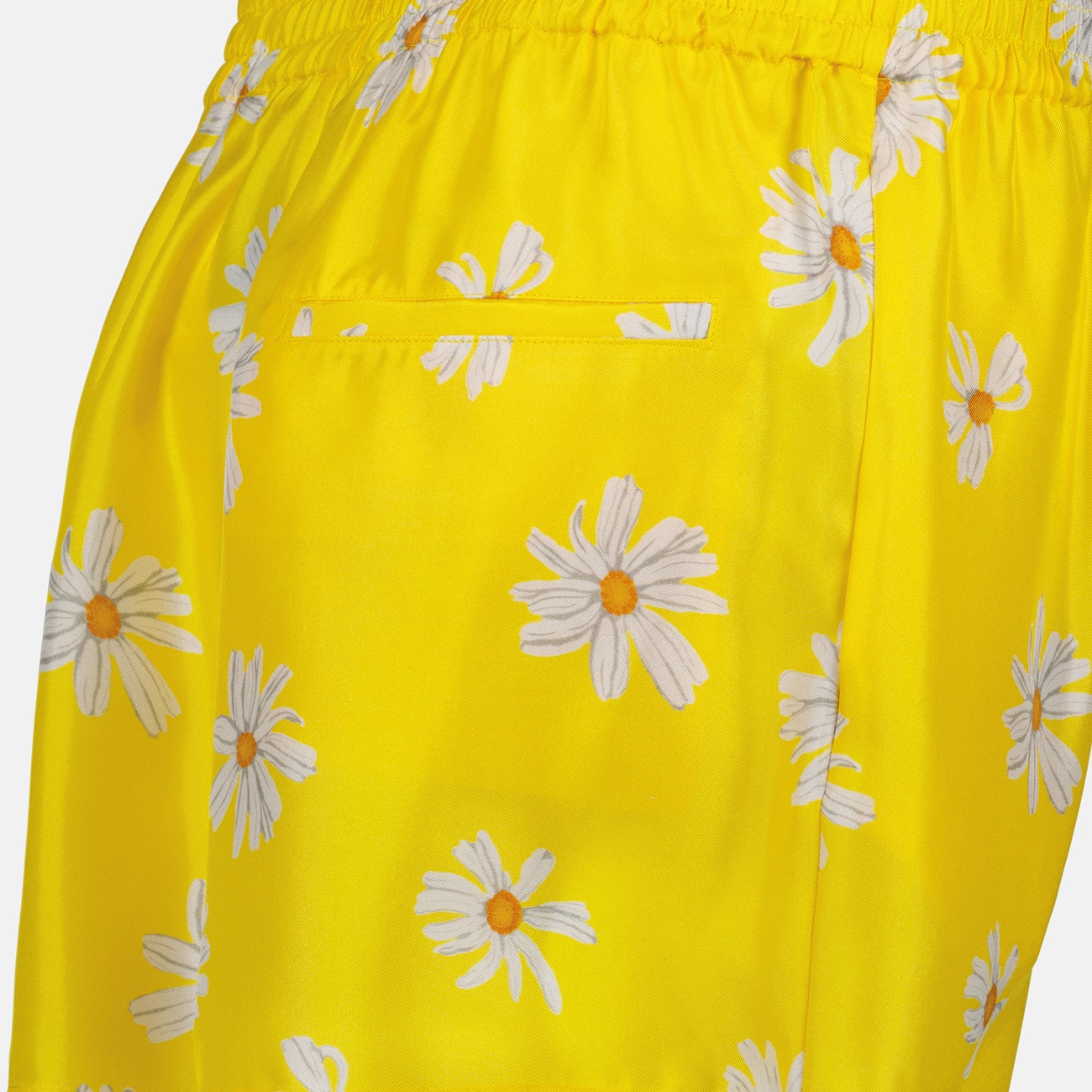 Moschino Floral-printed Elasticated Waistband Shorts