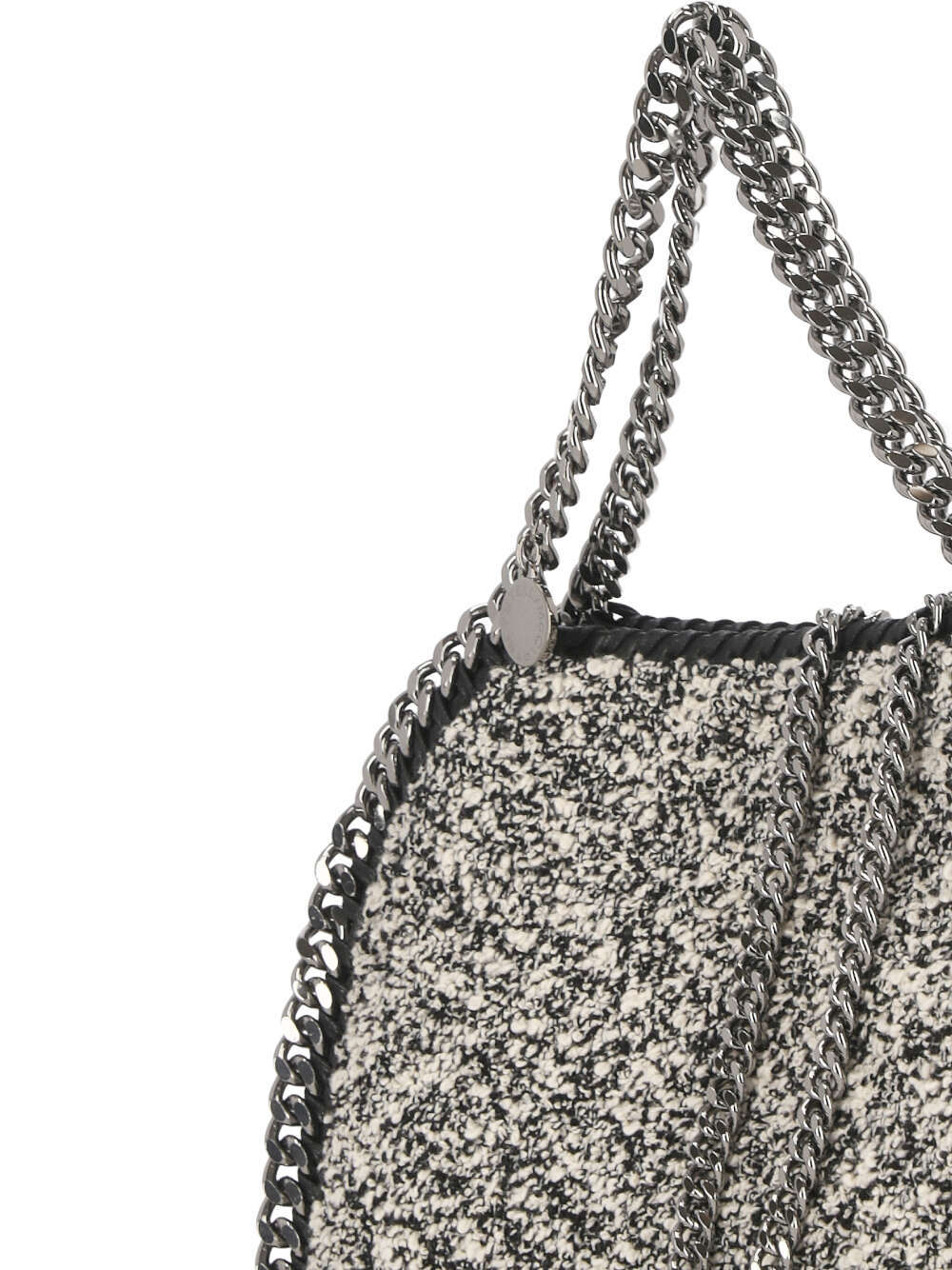 Stella Mccartney Chain Shoulder Bag In Black