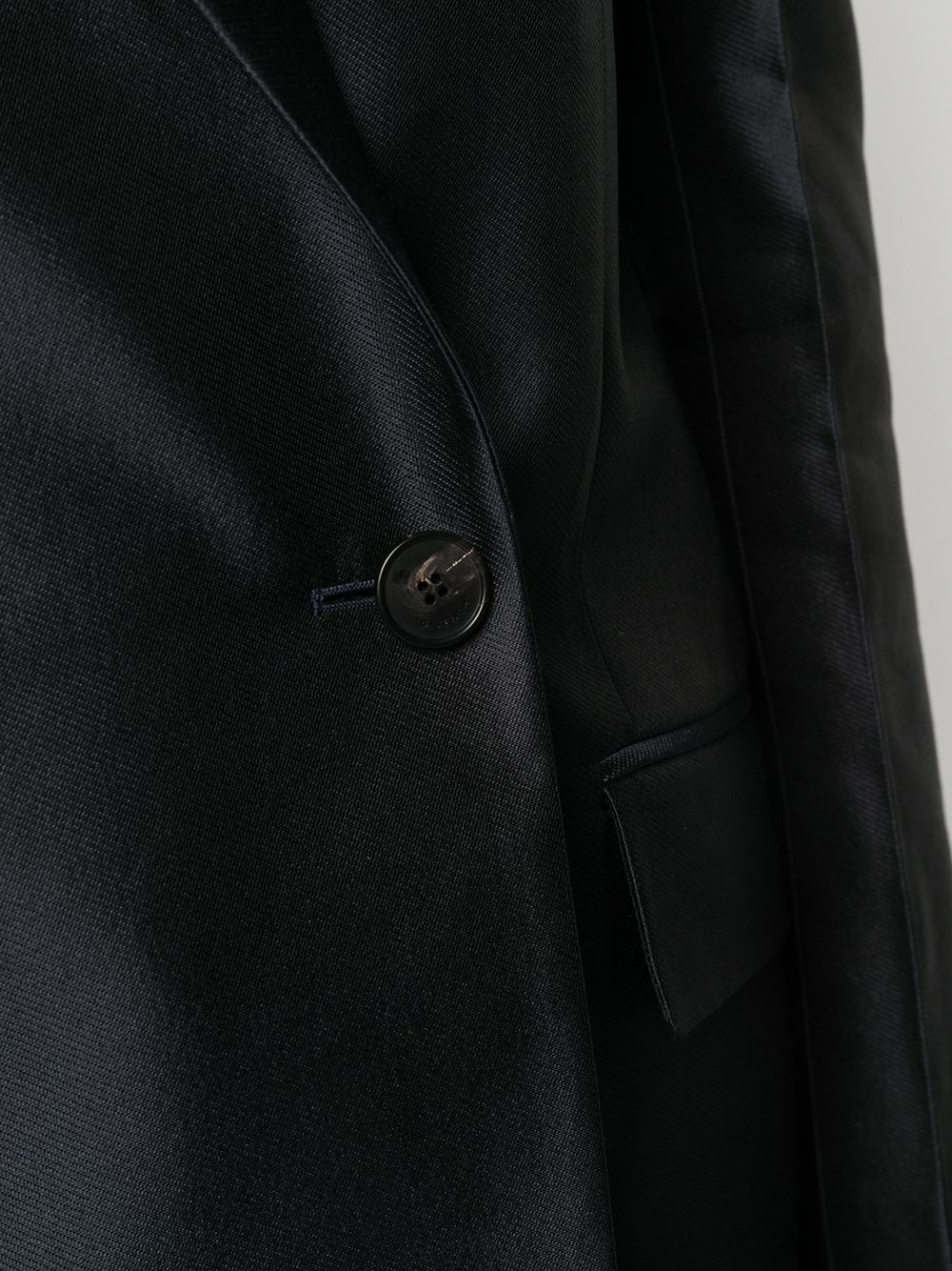 Givenchy Double-breasted Wool-silk Structured Blazer In Black