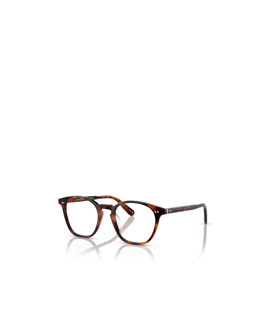 Oliver Peoples Ronne Pantos-frame Glasses In Black