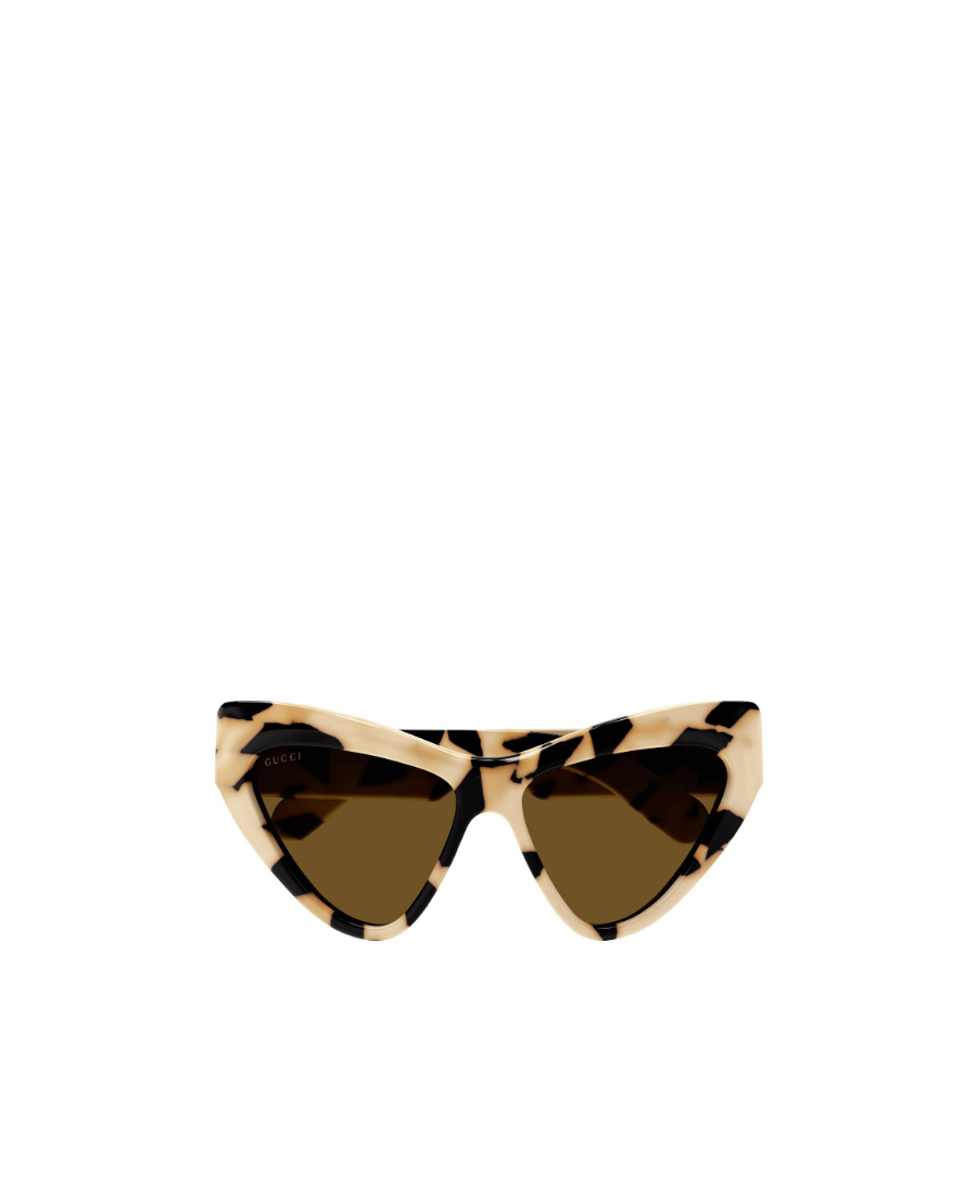 Gucci Tinted Cat-eye-frame Sunglasses In Brown