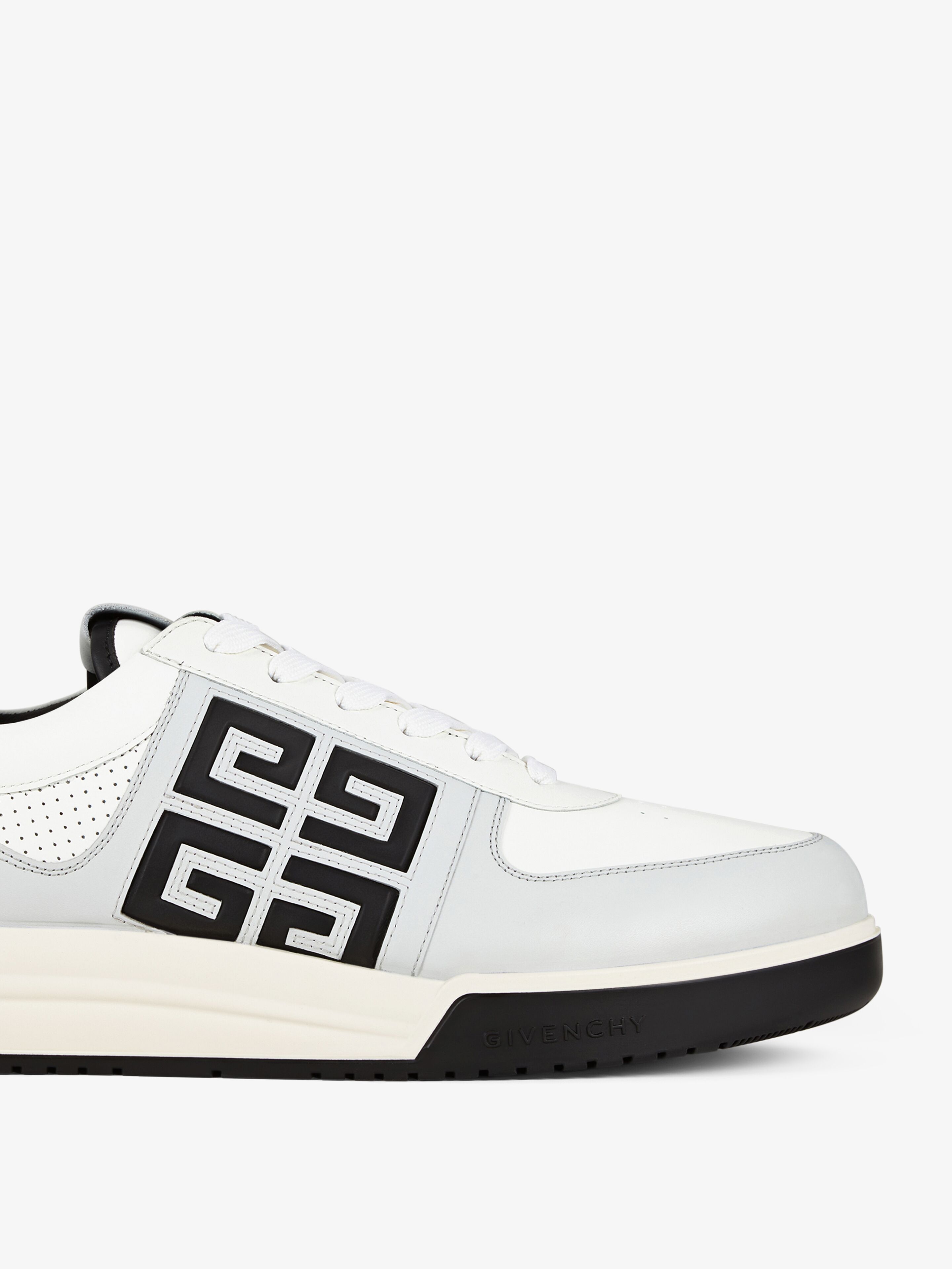 Givenchy G4 Leather Sneakers In White