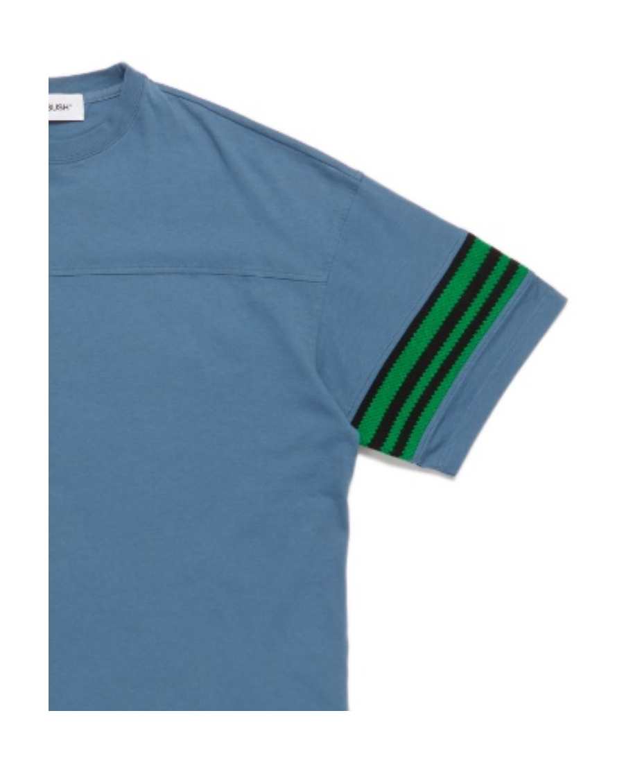 Ambush Loose-fitting T-shirt With Logo Patch In Blue