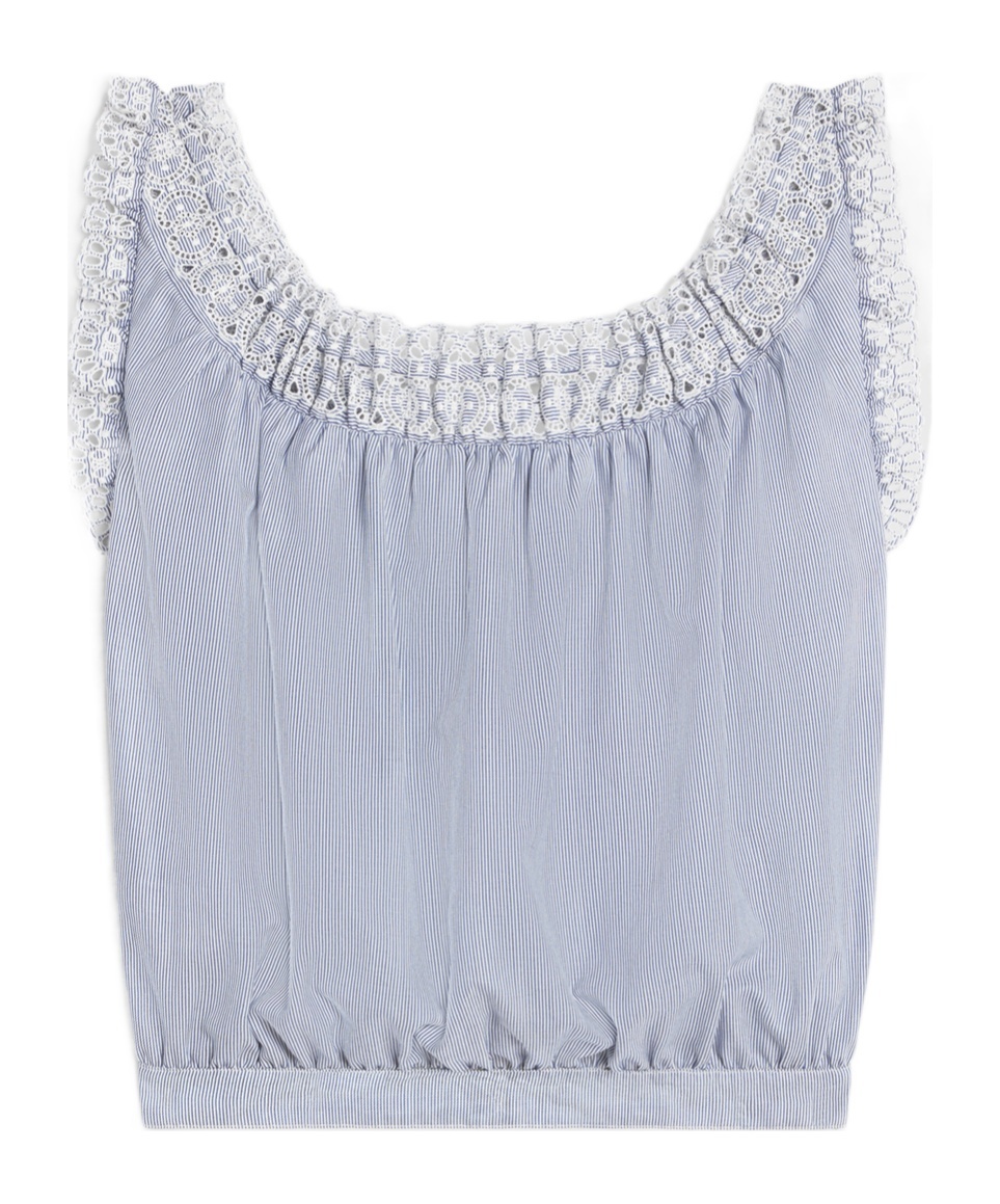 Celine Sleeveless Vest In White