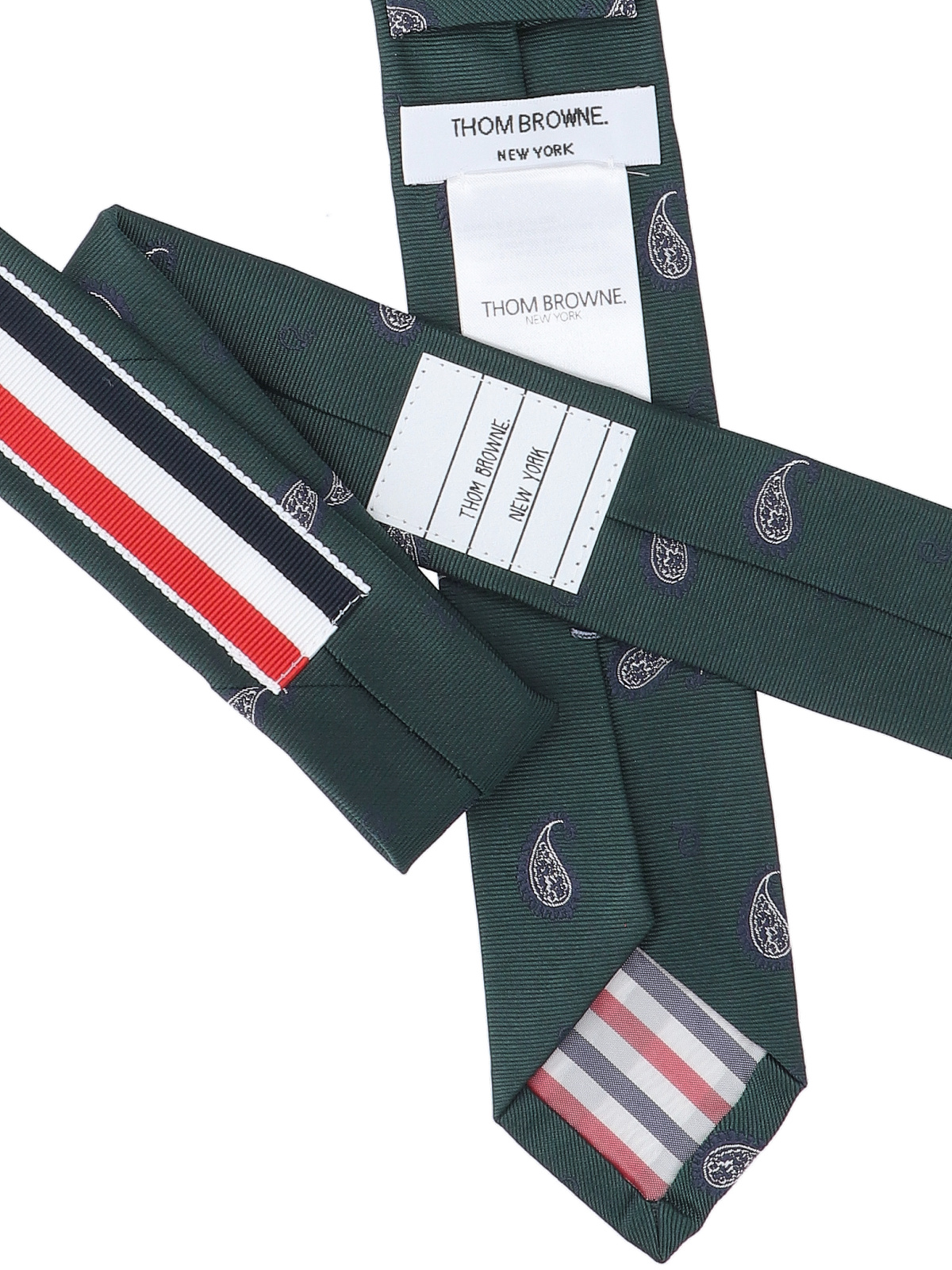 THOM BROWNE STRIPED TIE
