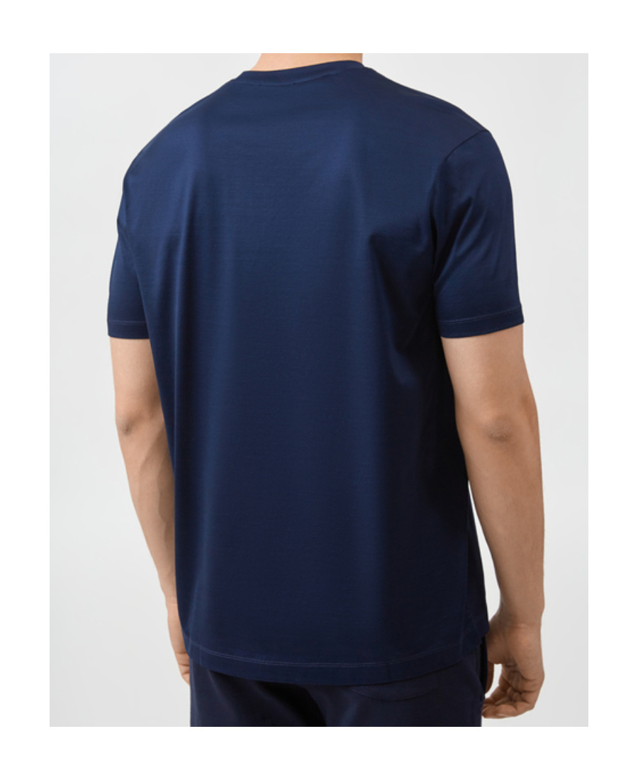 Paul & Shark Short Sleeve Embroidered Logo T-shirt In Blue