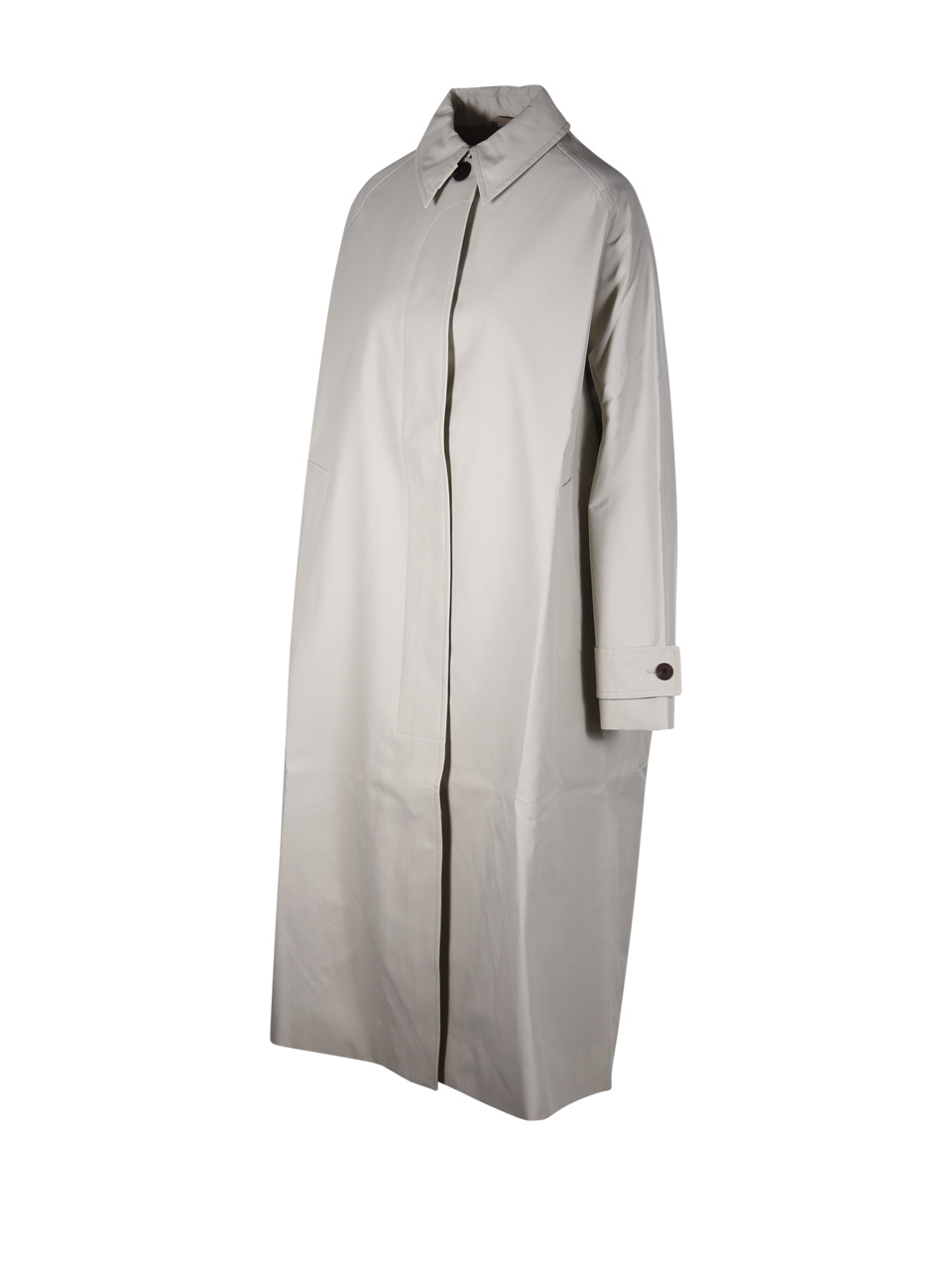 Studio Nicholson Holin Central-vent Trench Coat In White