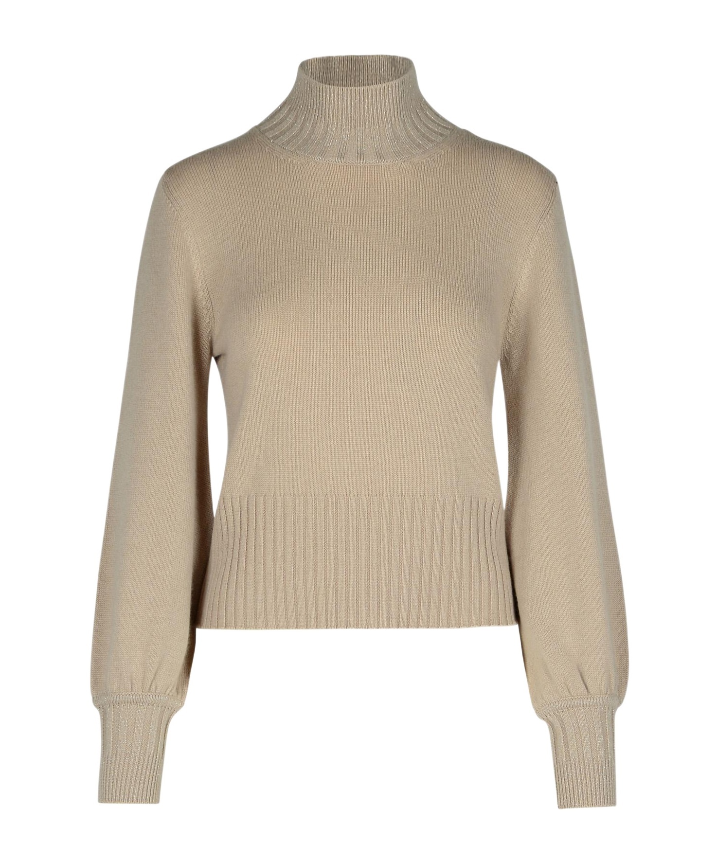 Purotatto Turtleneck Sweater In Nude