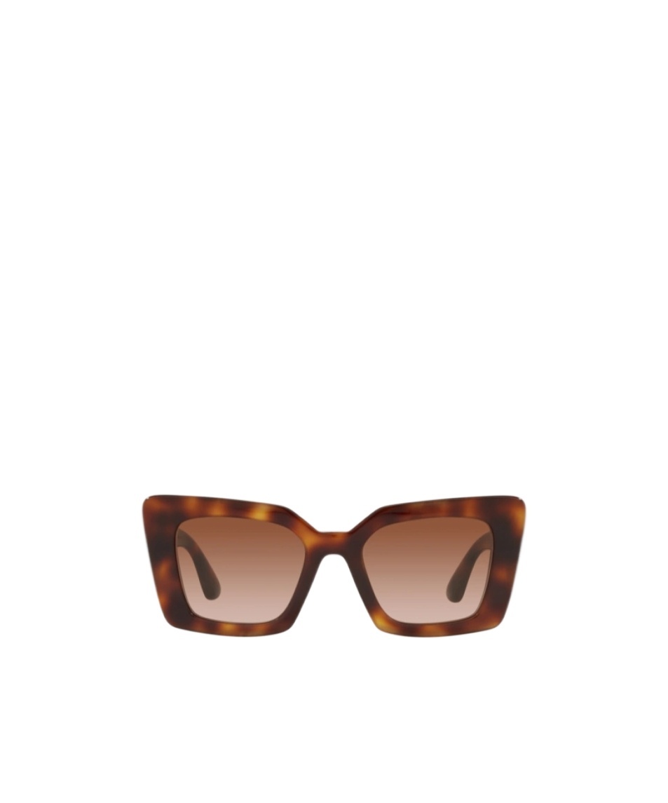 Burberry Tortoise Square-frame Sunglasses In Brown