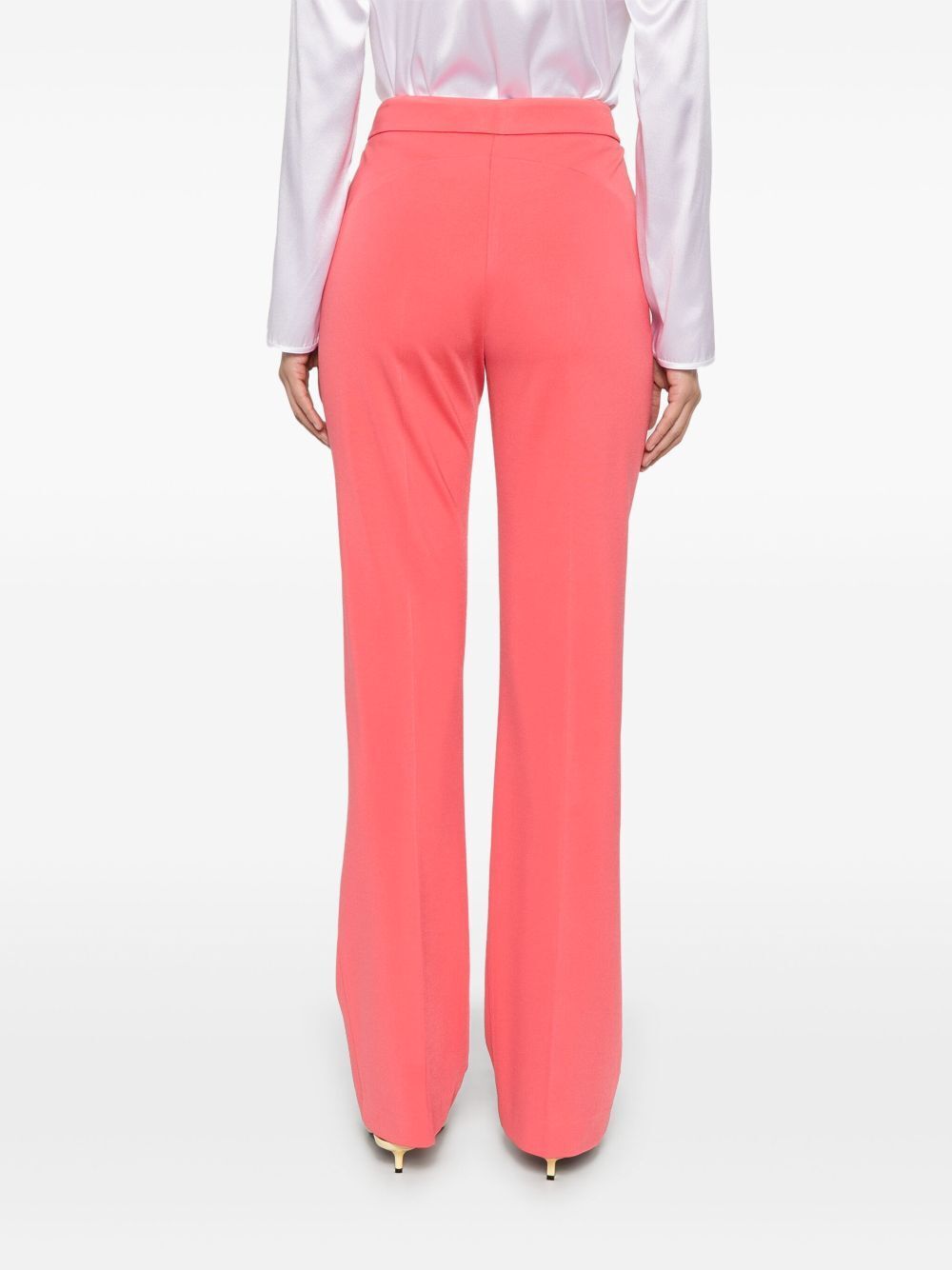 Pinko Straight-leg Trousers In Pink