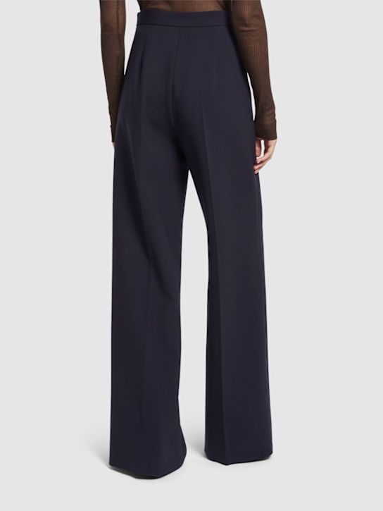 Shop Max Mara Polonia Wool Casual Pants