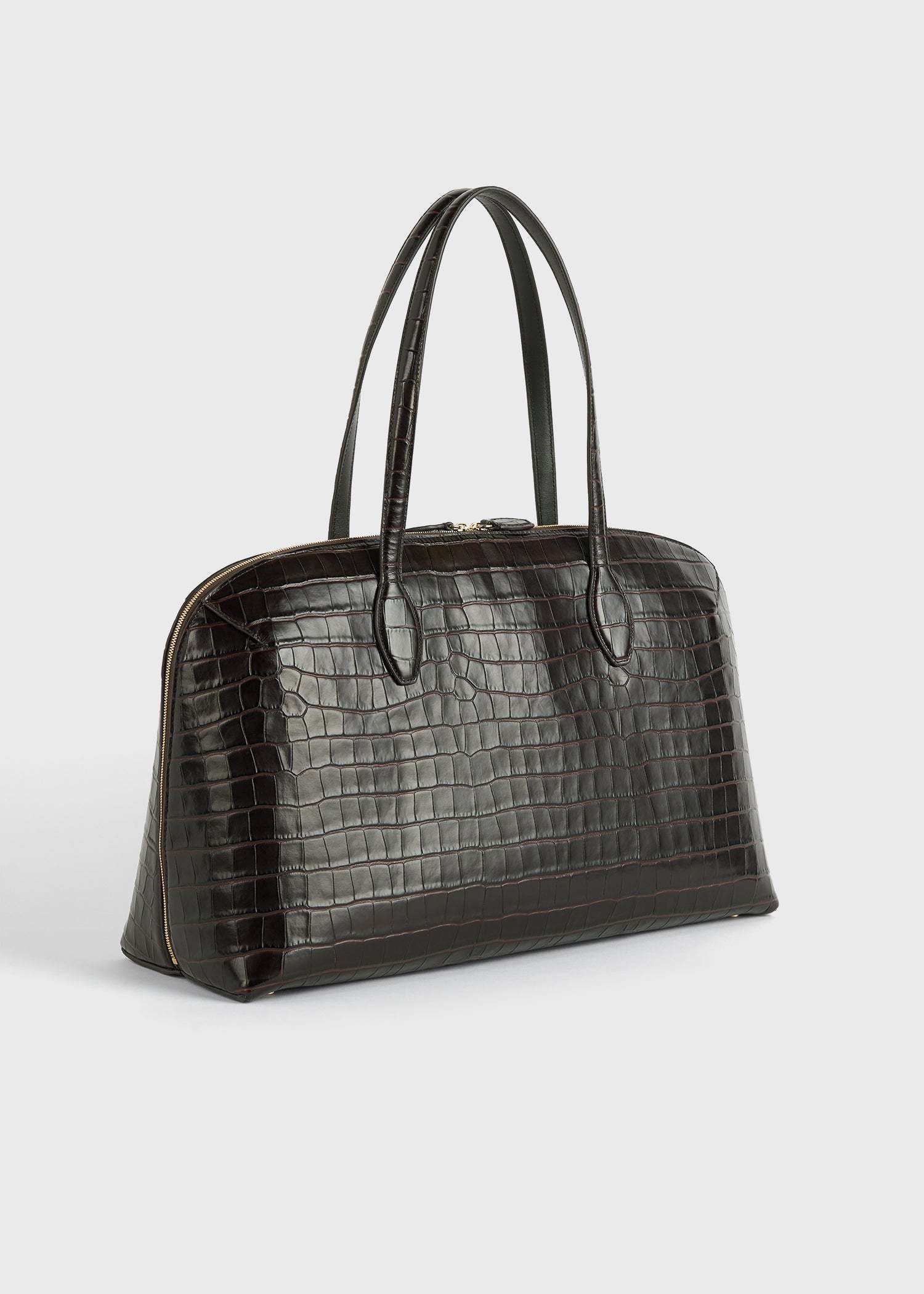 Totême Croco Embossed Day Tote Bag
