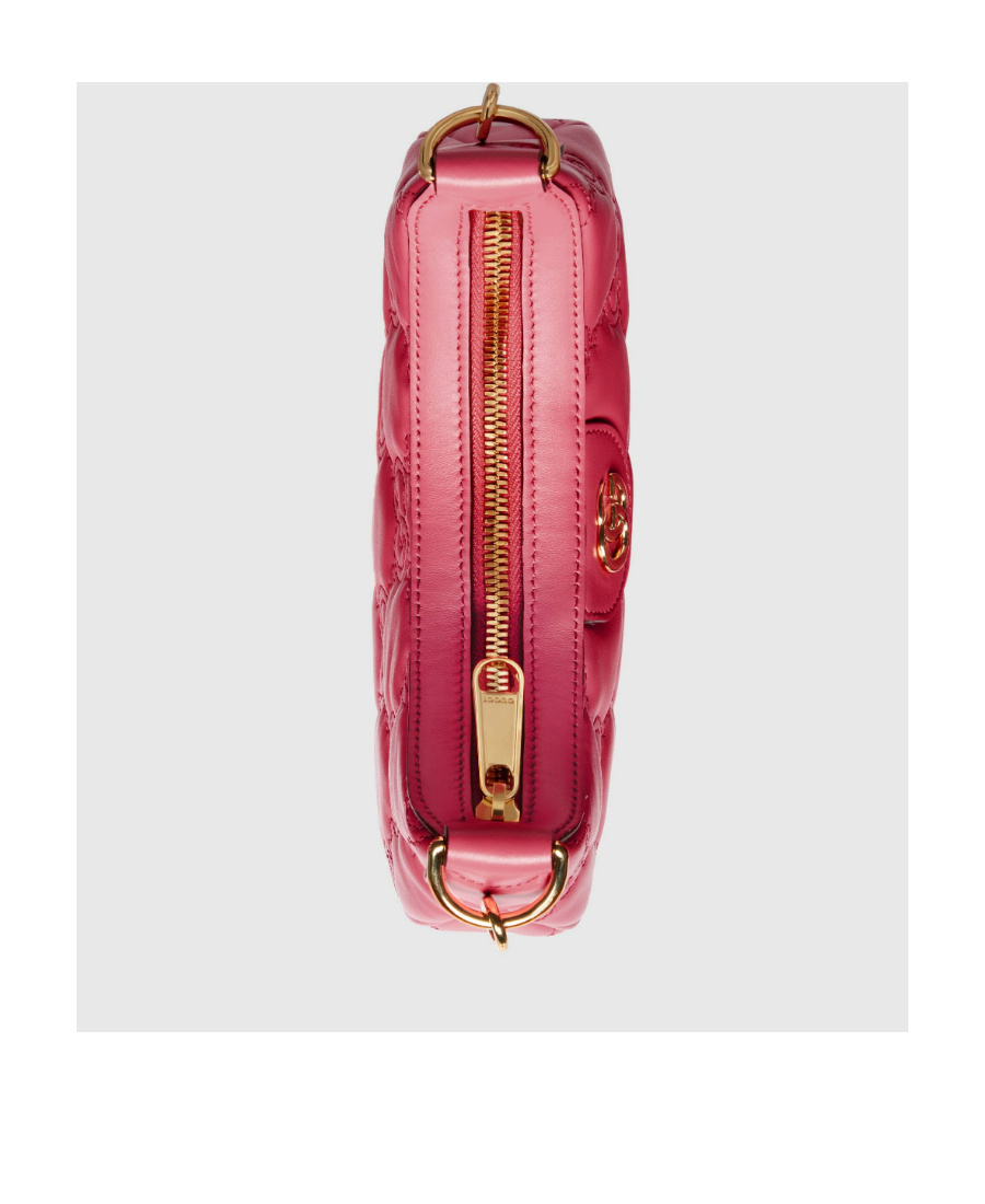 Gucci "gg Matelassé" Mini Bag In Red