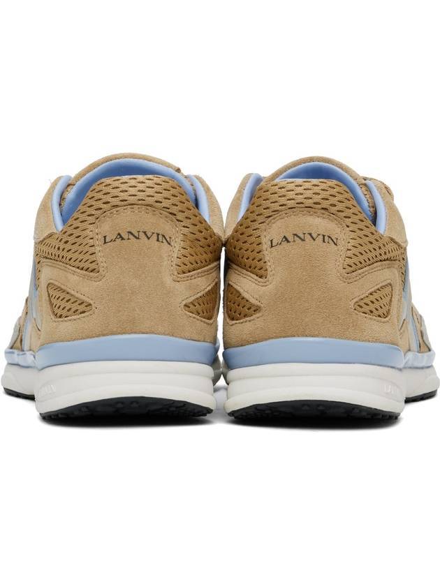 Lanvin Meteor Runner Sneakers In Brown