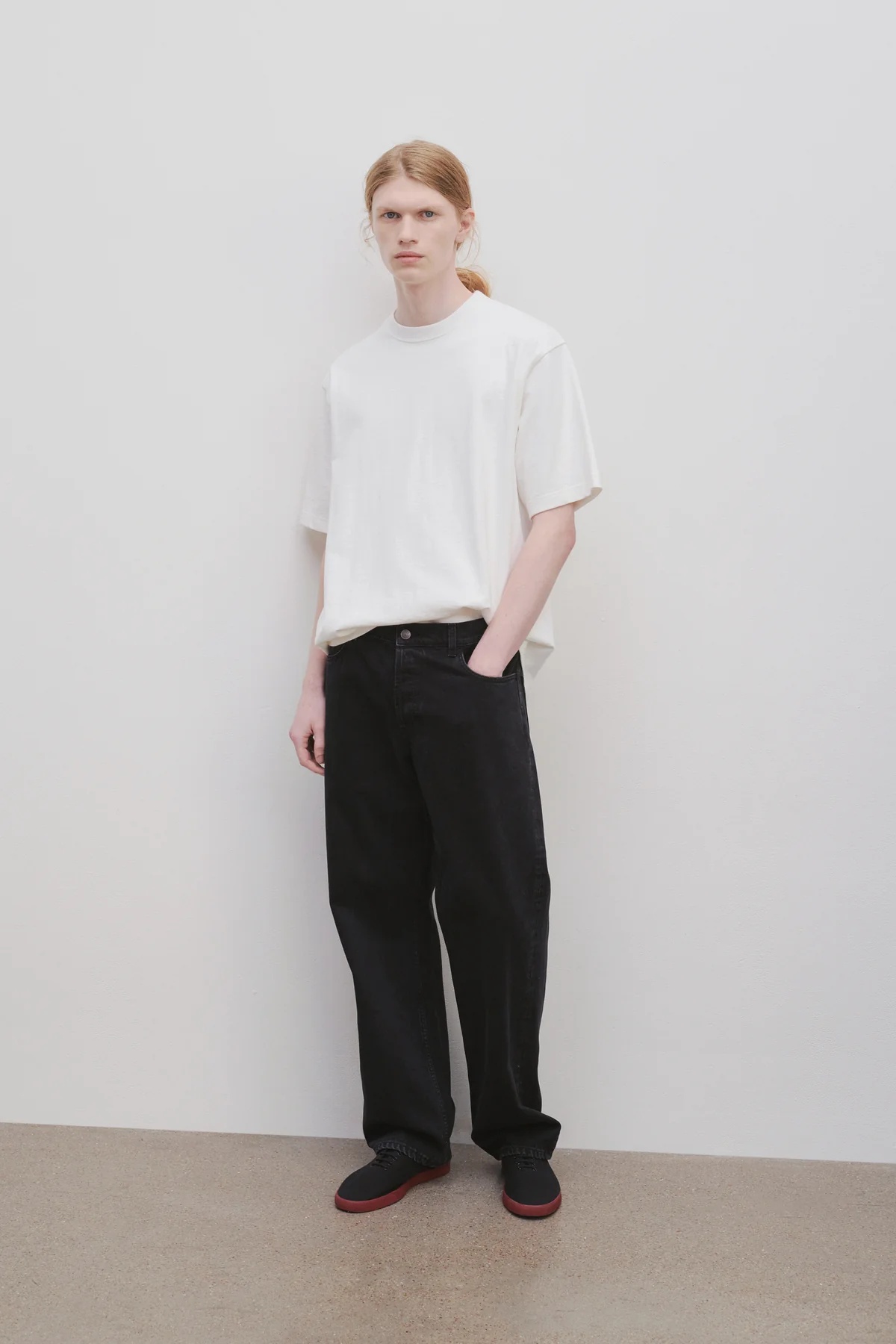 THE ROW ROSS BELT-LOOP JEANS