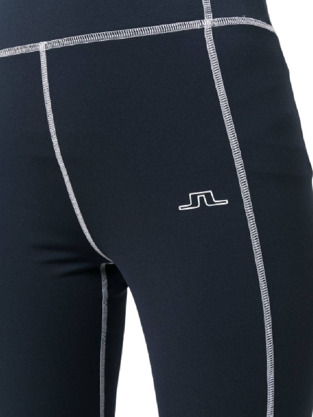 J. Lindeberg Zena Contrast-stitch Leggings In Black