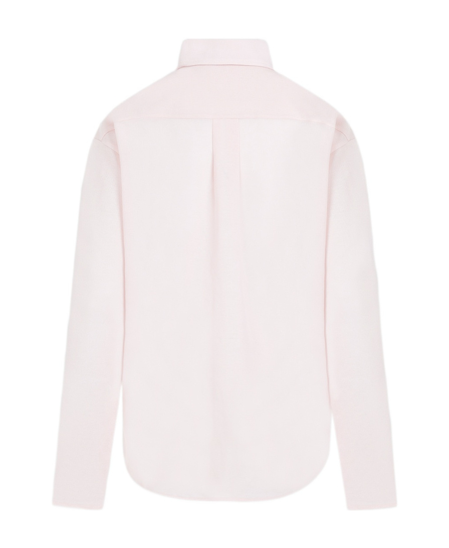 Fabiana Filippi Fine-knit Semi-sheer Shirt In White
