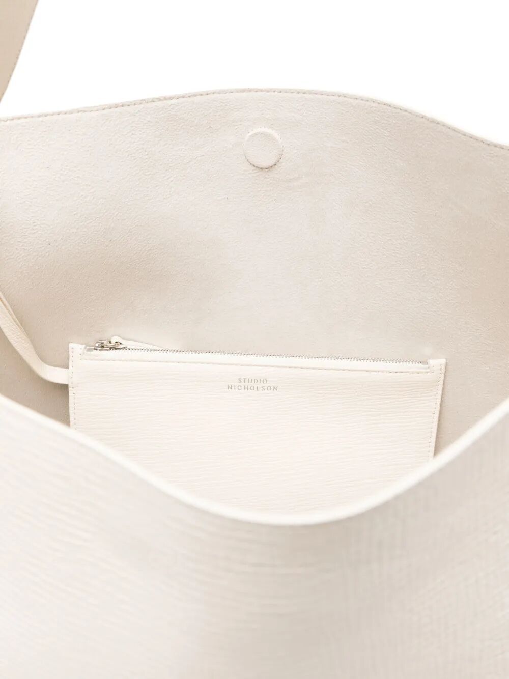 Studio Nicholson The Reflection Shoulder Bag In White