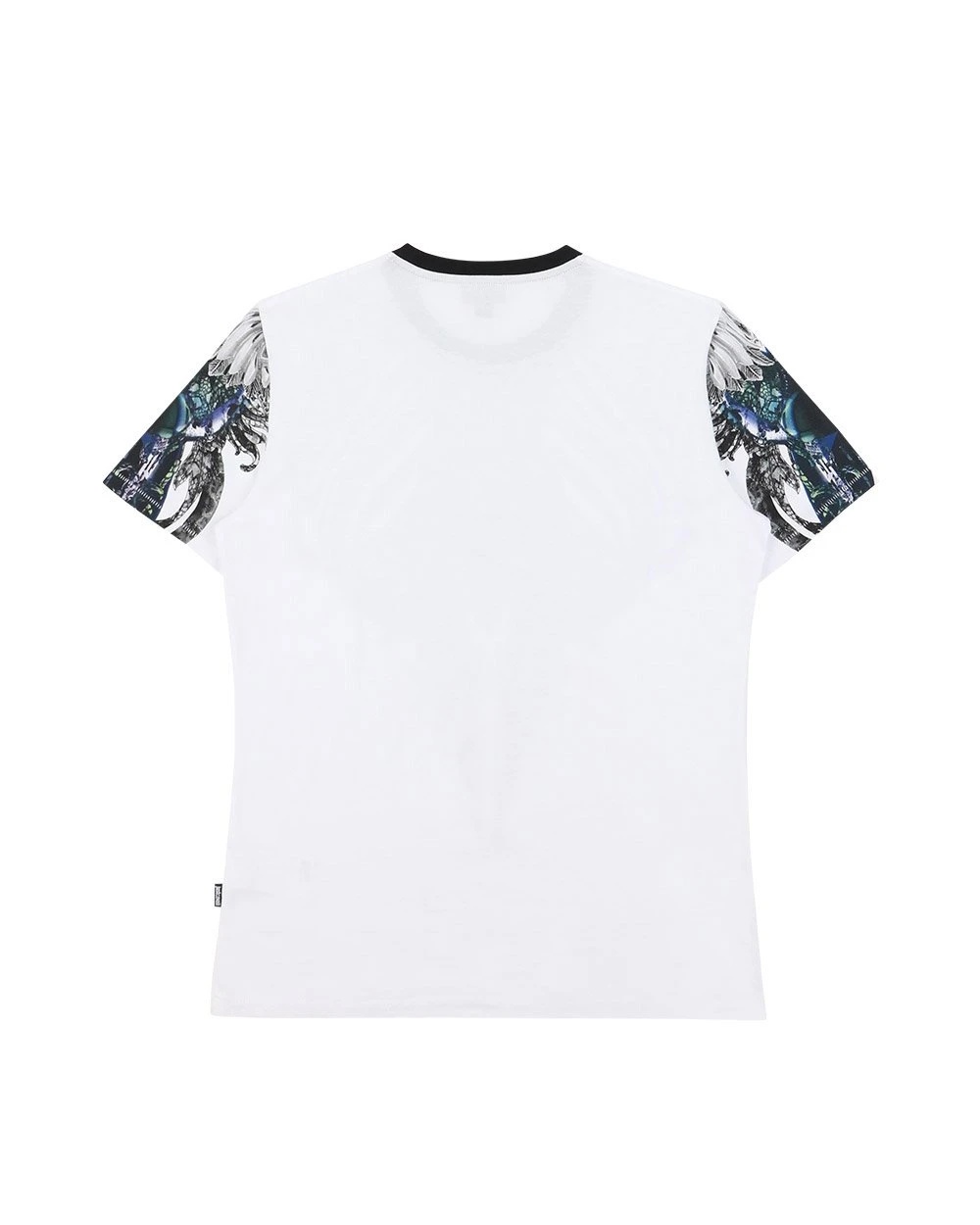 Just Cavalli Printed T-shirt With Round Neck In White