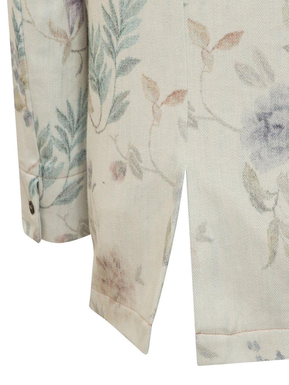 Shop Forte Forte Floral Blazer Jacket In Nude