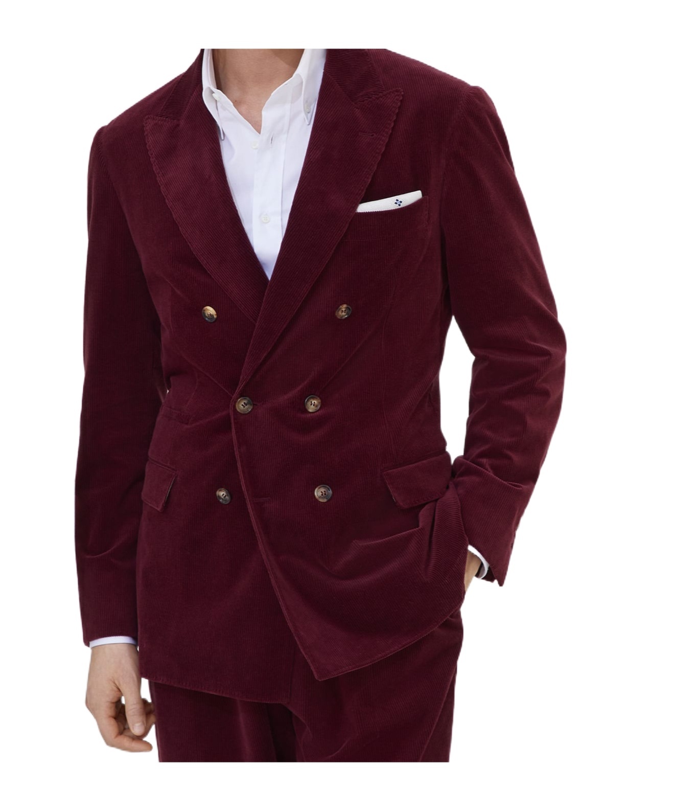 Brunello Cucinelli Long-sleeved Cashmere Blazer In Brown