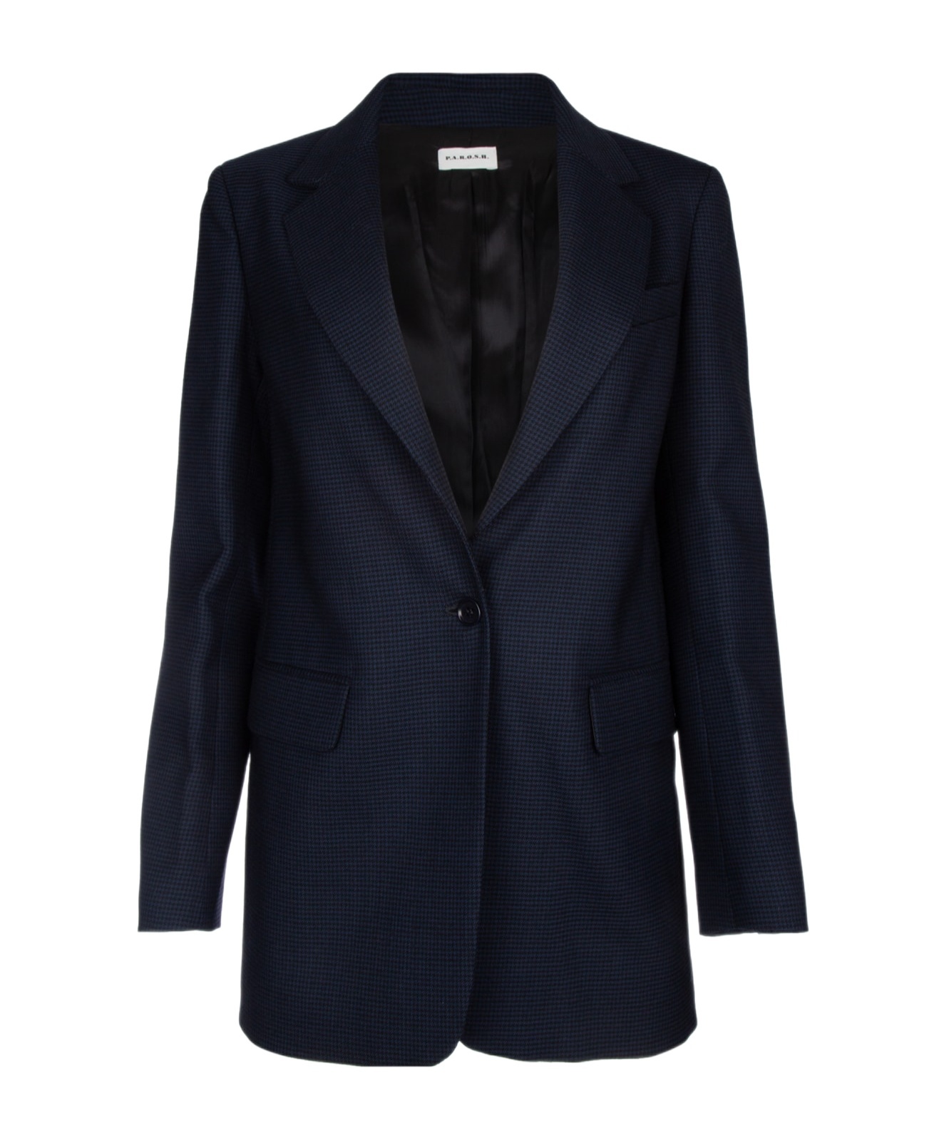 P.a.r.o.s.h Stretch-wool Houndstooth Blazer