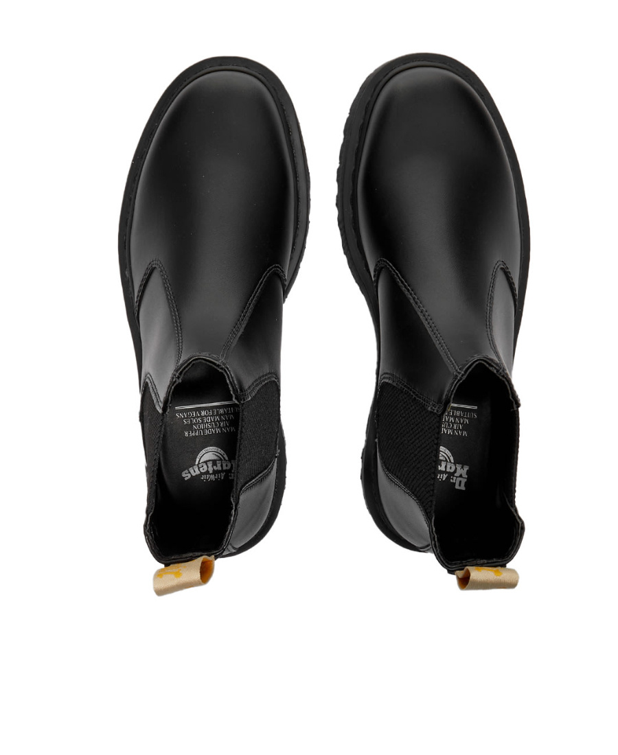 Dr. Martens' Logo Boots In Black