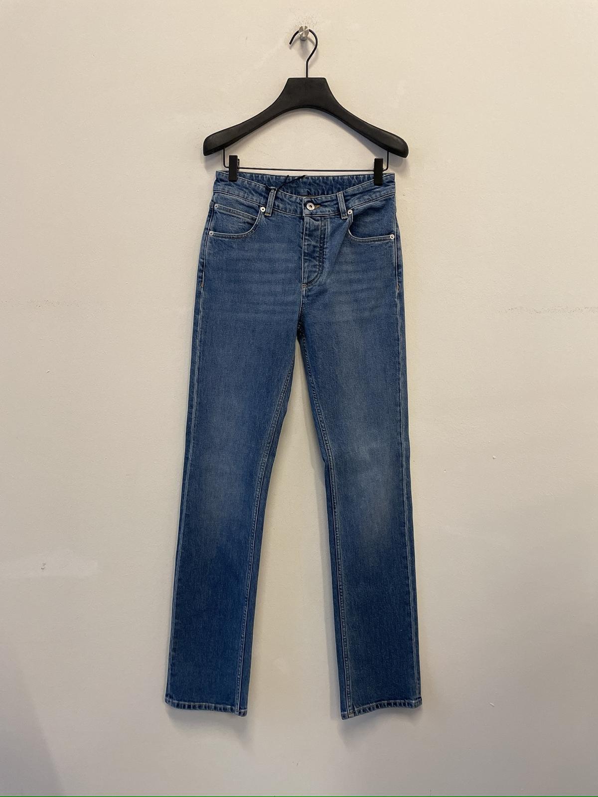 Bottega Veneta Belt-loop Jeans In Blue