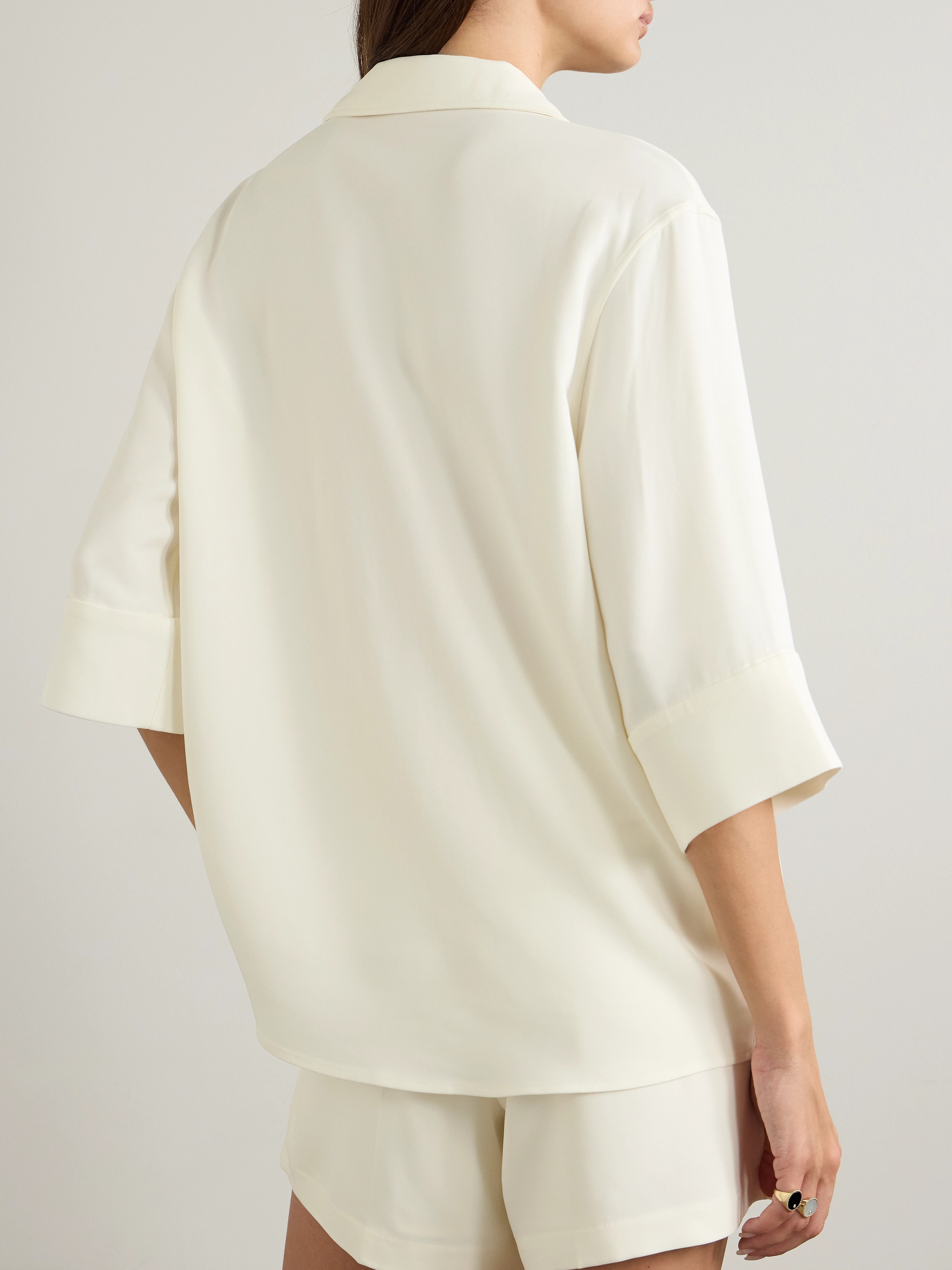 ANINE BING HALF-SLEEVE SHIRT