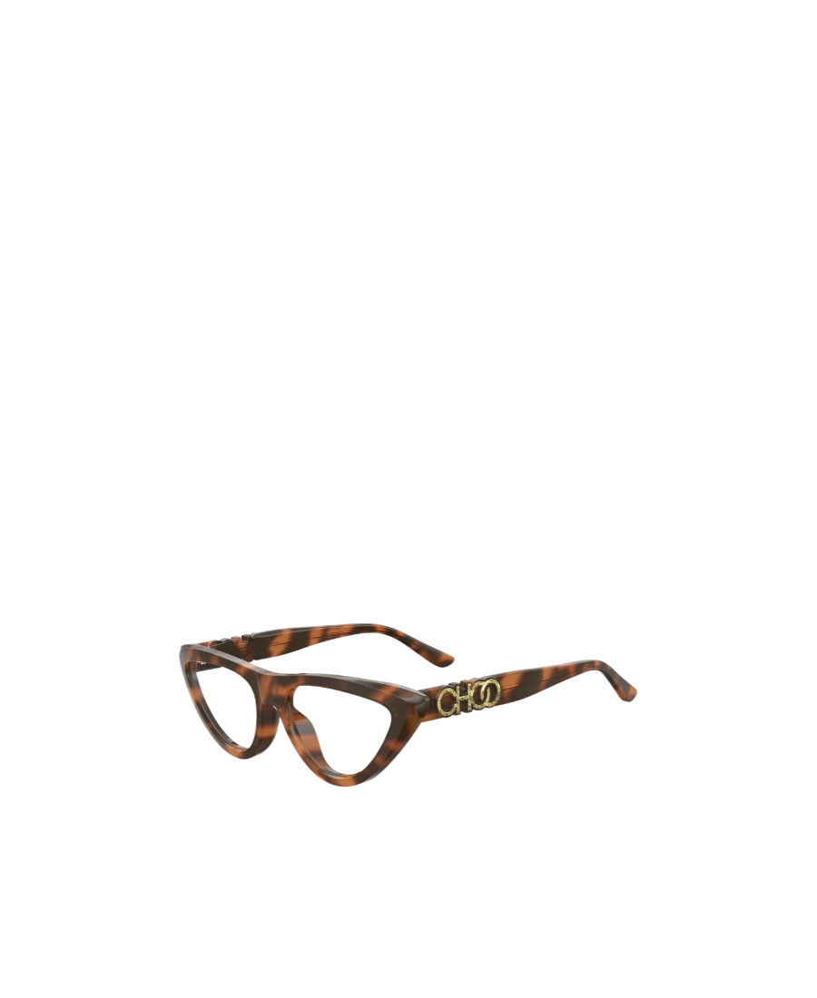 Jimmy Choo Eyewear Cat-eye Glasses In Brown