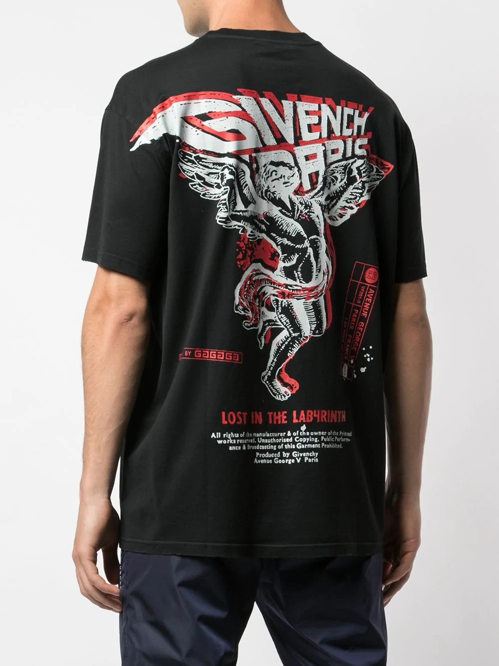 Givenchy Print T-shirt In Black