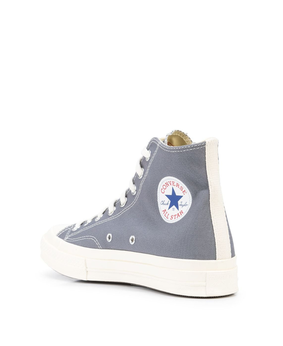 COMME DES GARÇONS PLAY X CONVERSE HIGH-TOP SNEAKERS