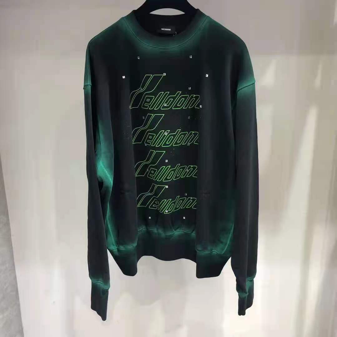 We11 Done Logo Sweater In Black