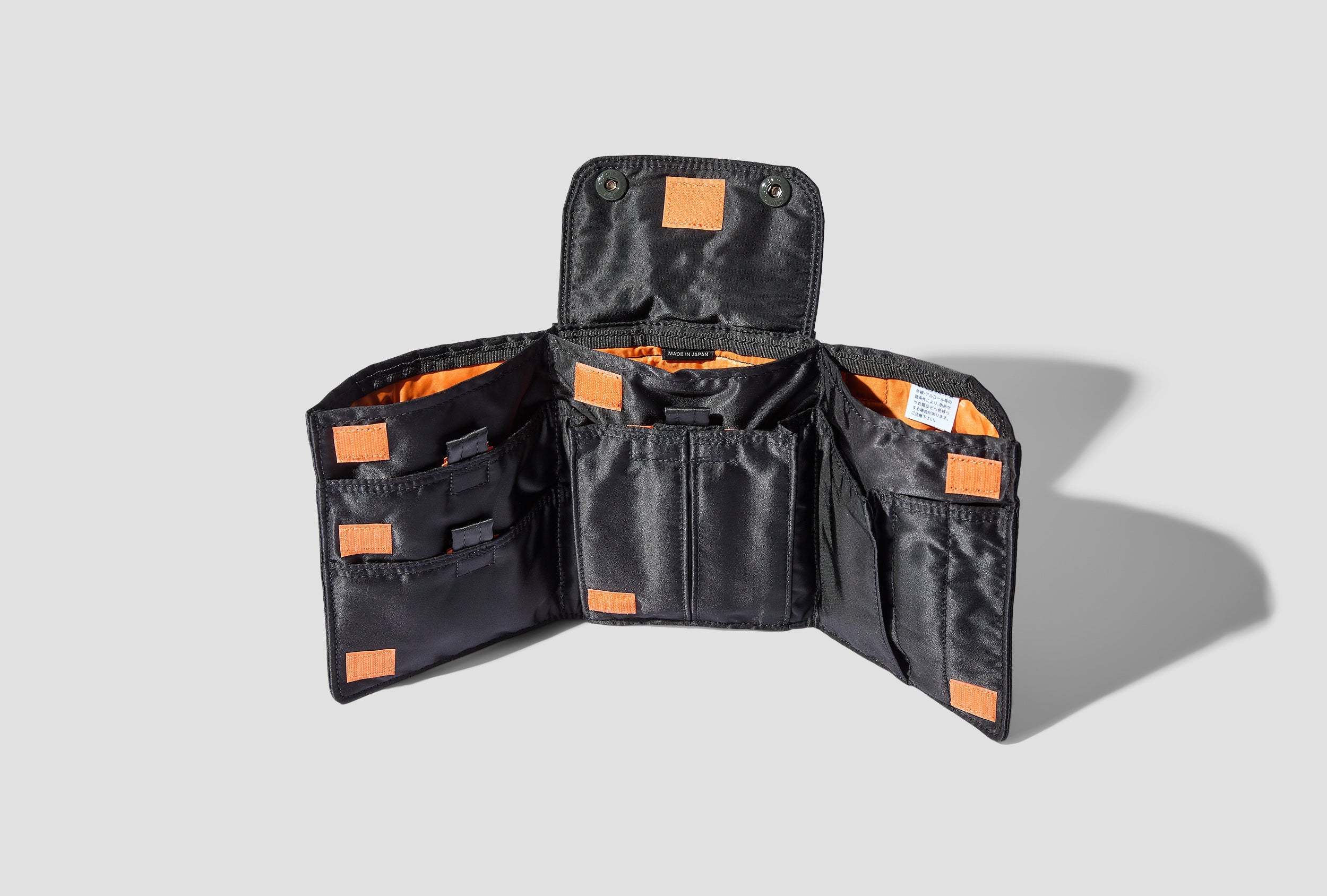 Porter-yoshida & Co Logo Travel Bag In Black