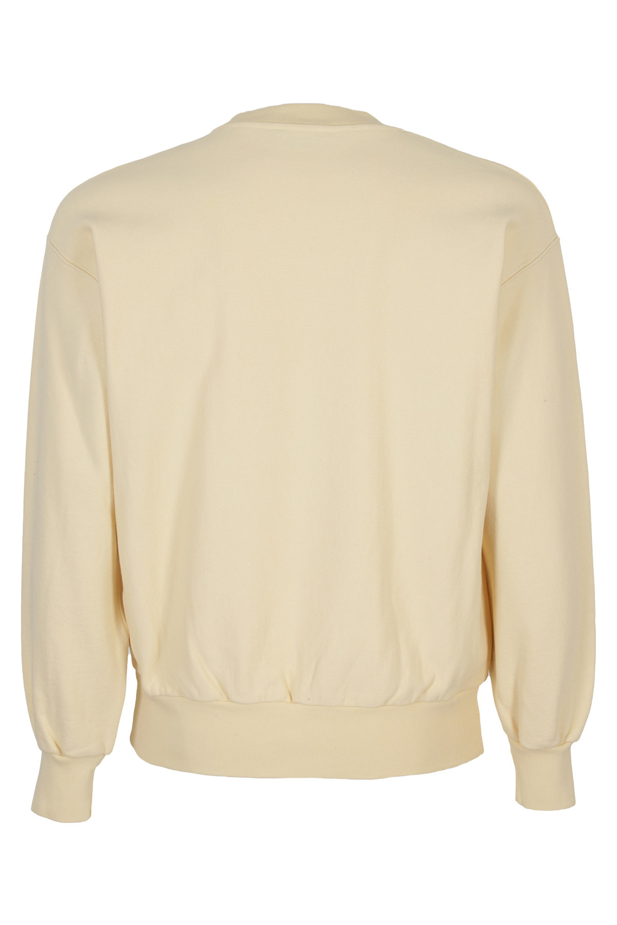 Aries Logo Long-sleeved Sweater In Nude