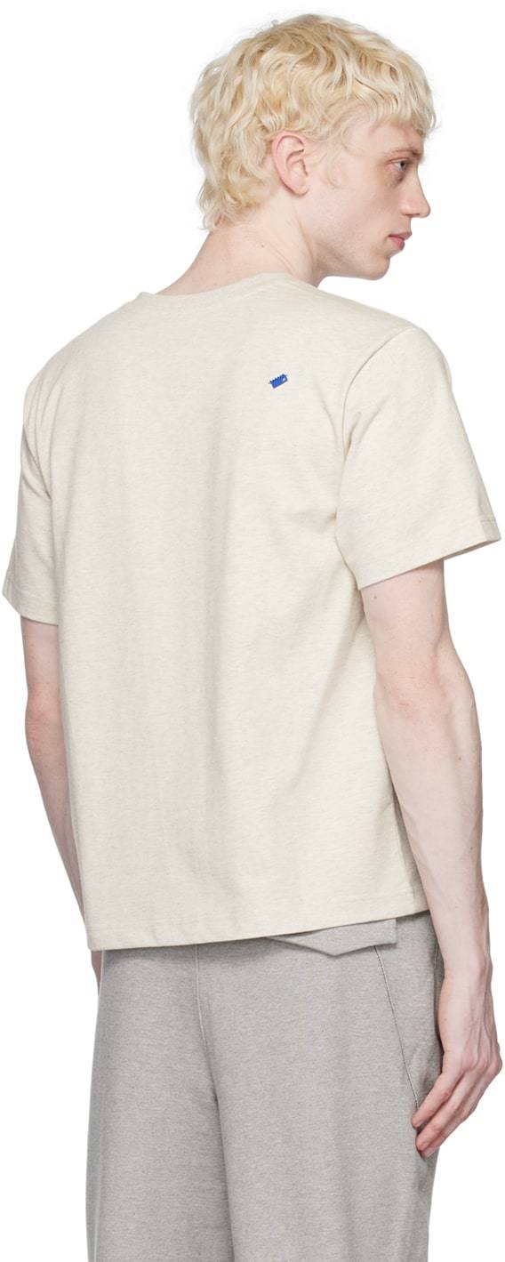 Ader Error Logo Short-sleeved T-shirt In White